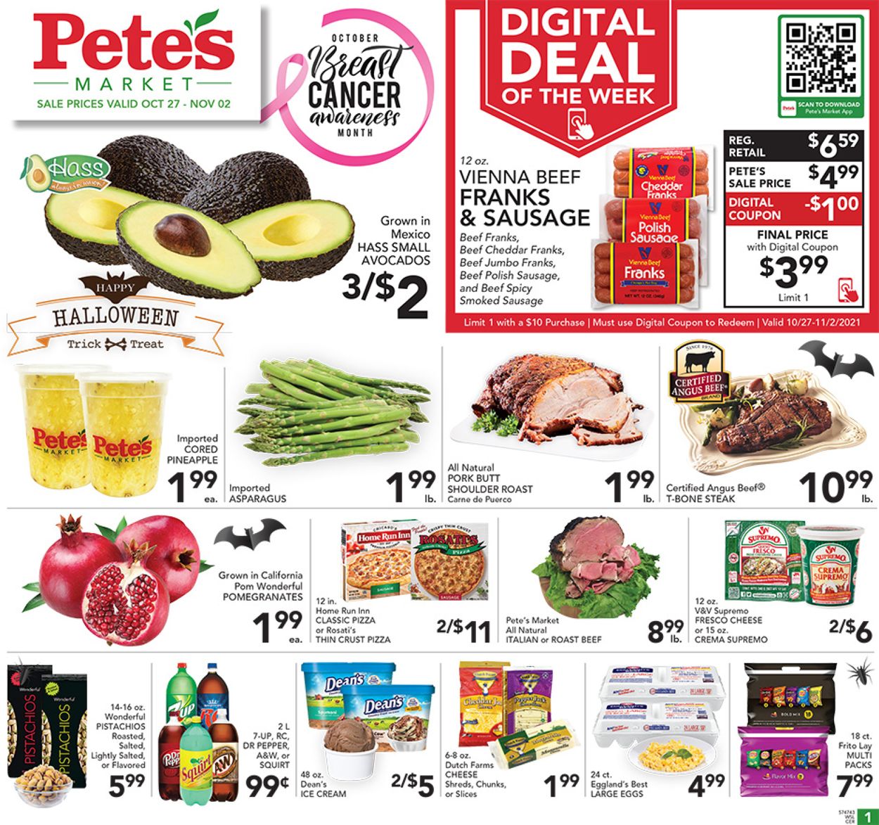Pete's Fresh Market Weekly Ad Circular - valid 10/27-11/02/2021