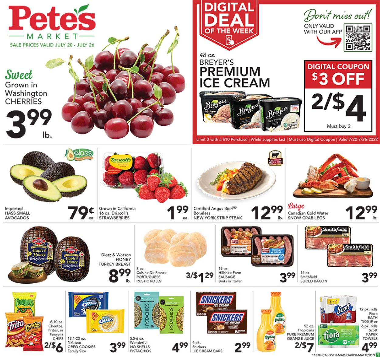 Pete's Fresh Market Weekly Ad Circular - valid 07/20-07/26/2022