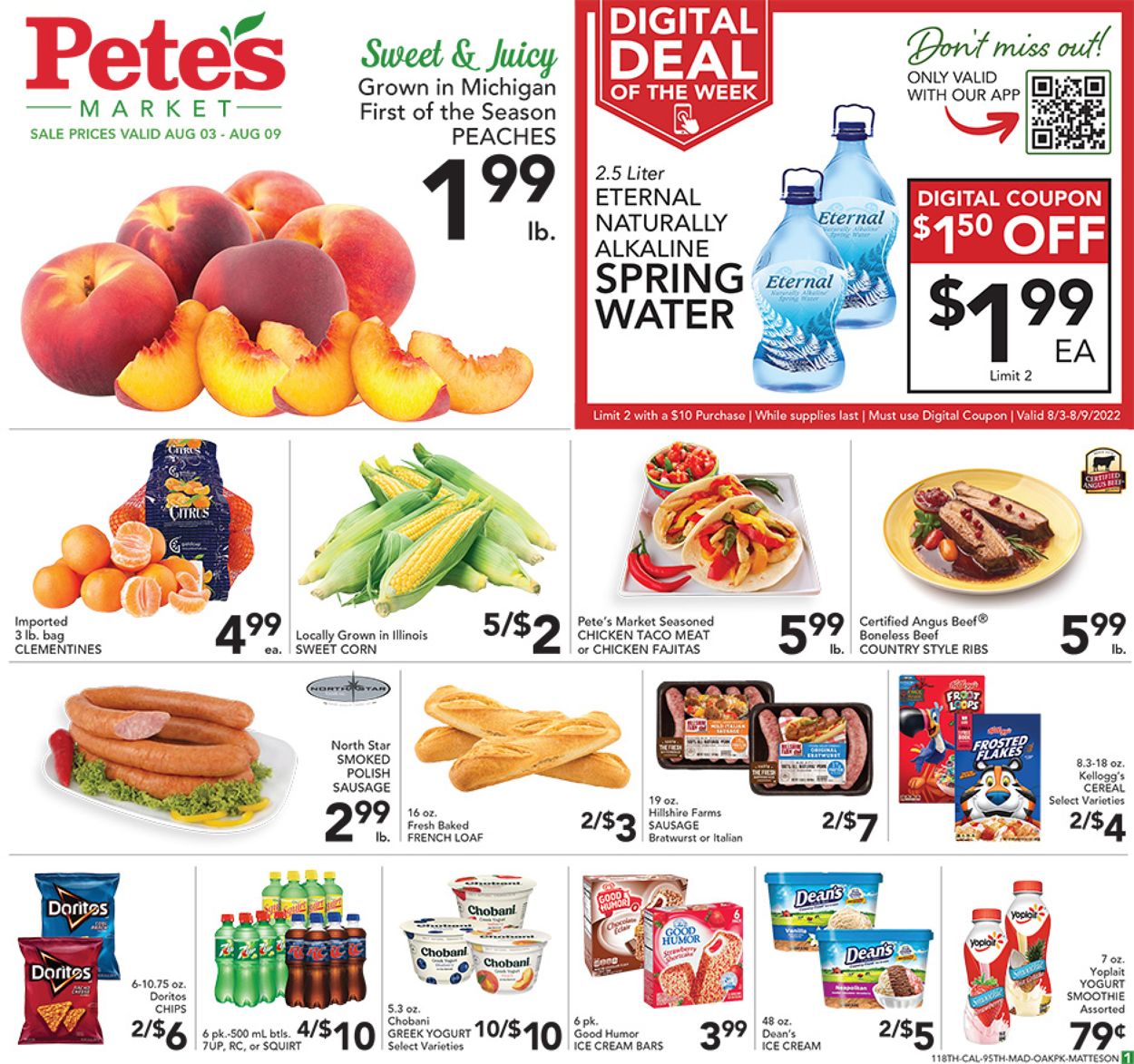 Pete's Fresh Market Weekly Ad Circular - valid 08/03-08/09/2022