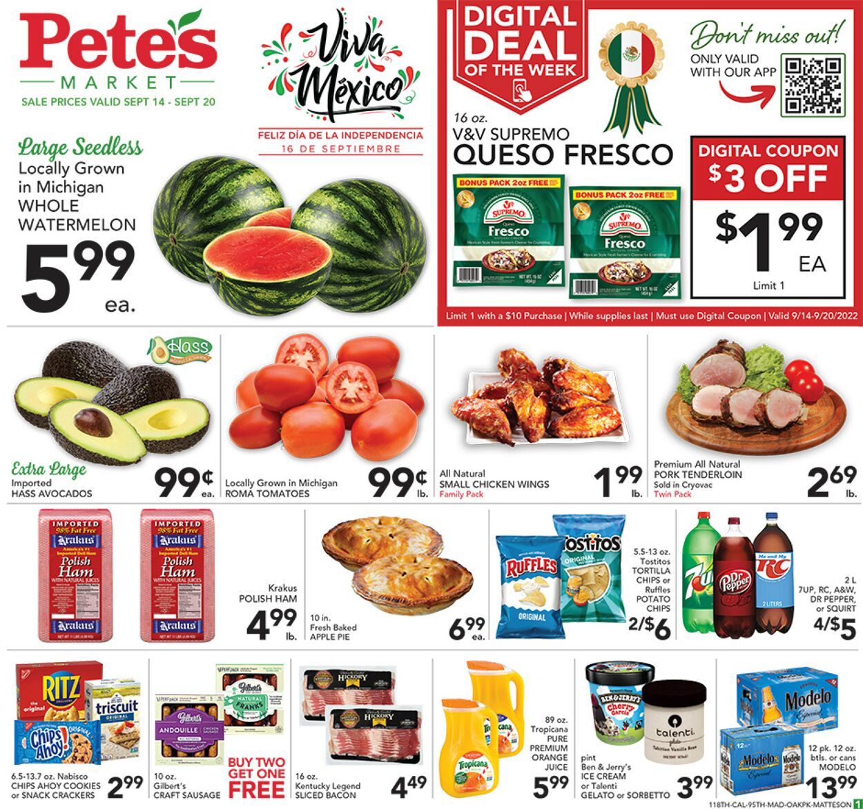 Pete's Fresh Market Weekly Ad Circular - valid 09/14-09/20/2022