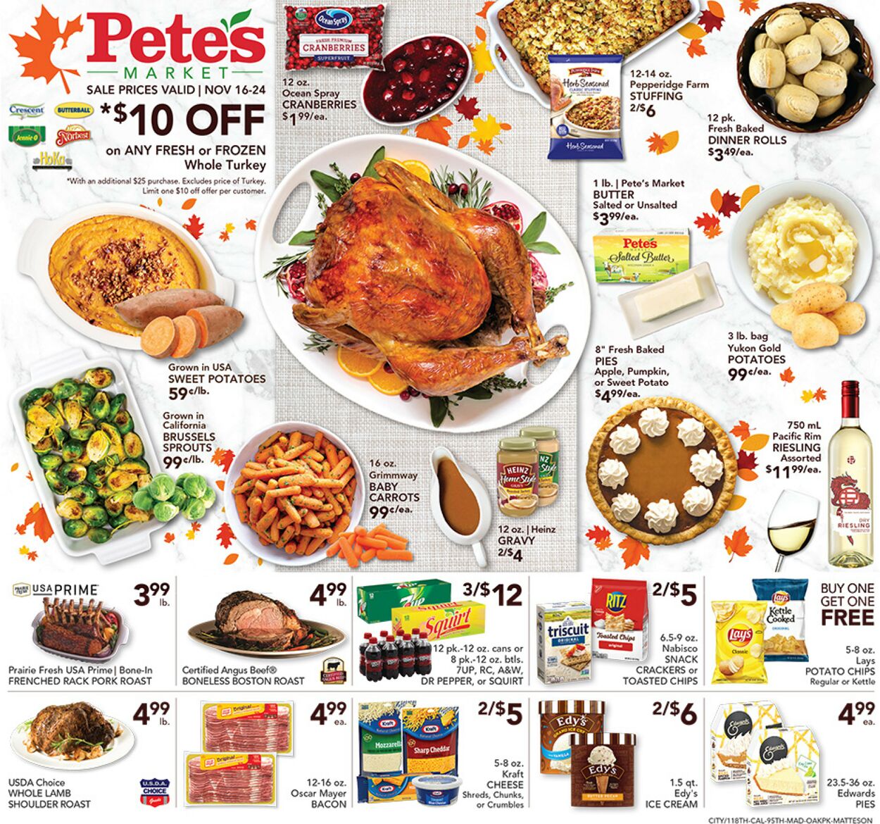 Pete's Fresh Market Weekly Ad Circular - valid 11/16-11/24/2022