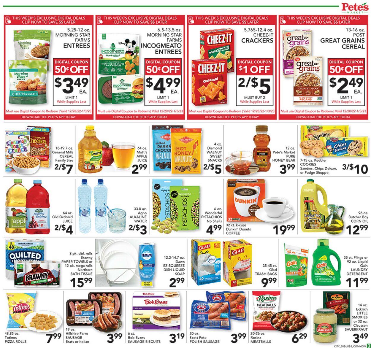 Pete's Fresh Market Weekly Ad Circular - valid 12/28-01/03/2023 (Page 3)