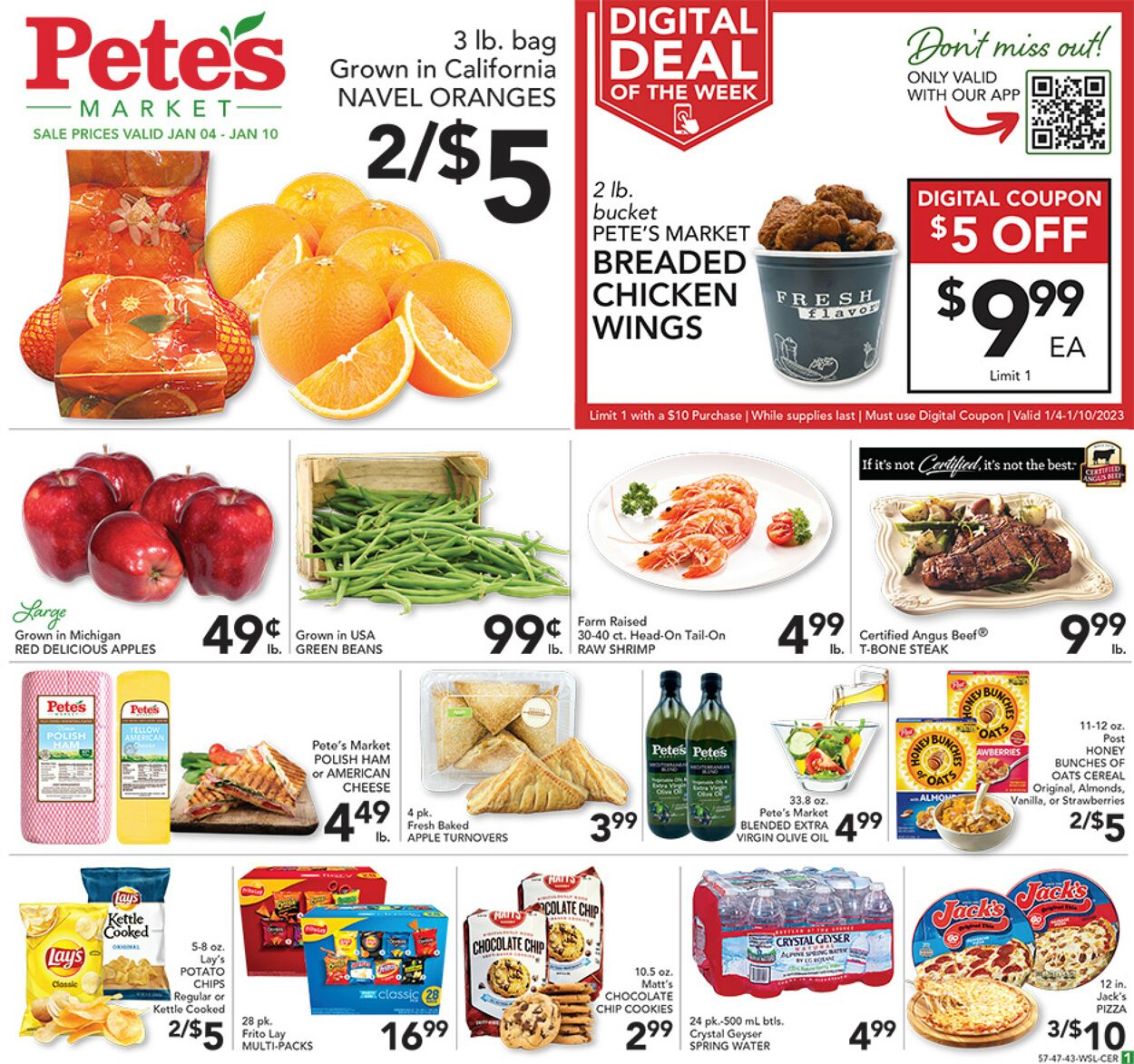 Pete's Fresh Market Weekly Ad Circular - valid 01/04-01/10/2023