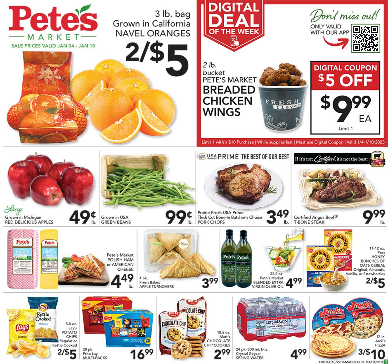 Pete's Fresh Market Weekly Ad Circular - valid 01/04-01/10/2023