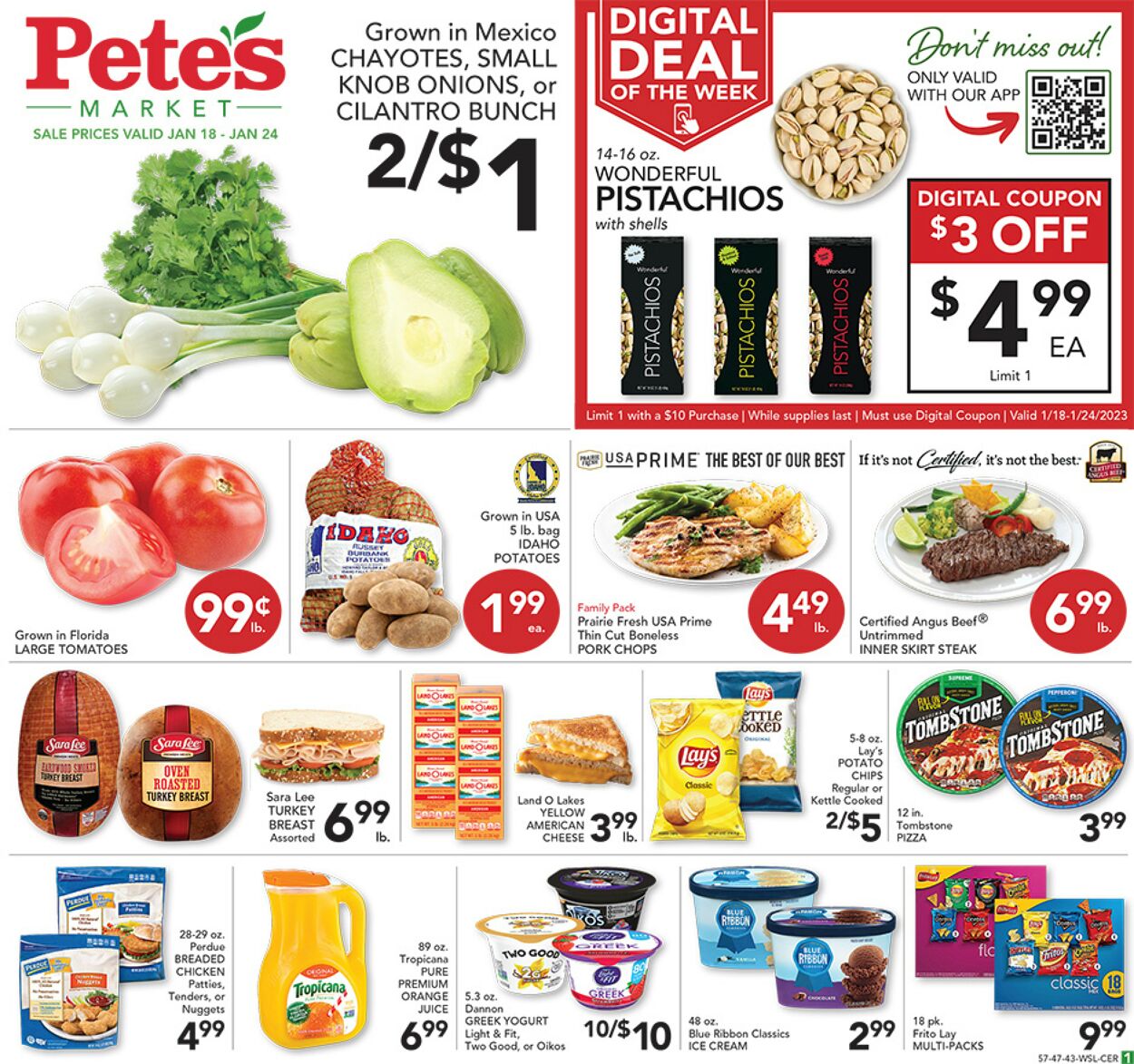 Pete's Fresh Market Weekly Ad Circular - valid 01/18-01/24/2023