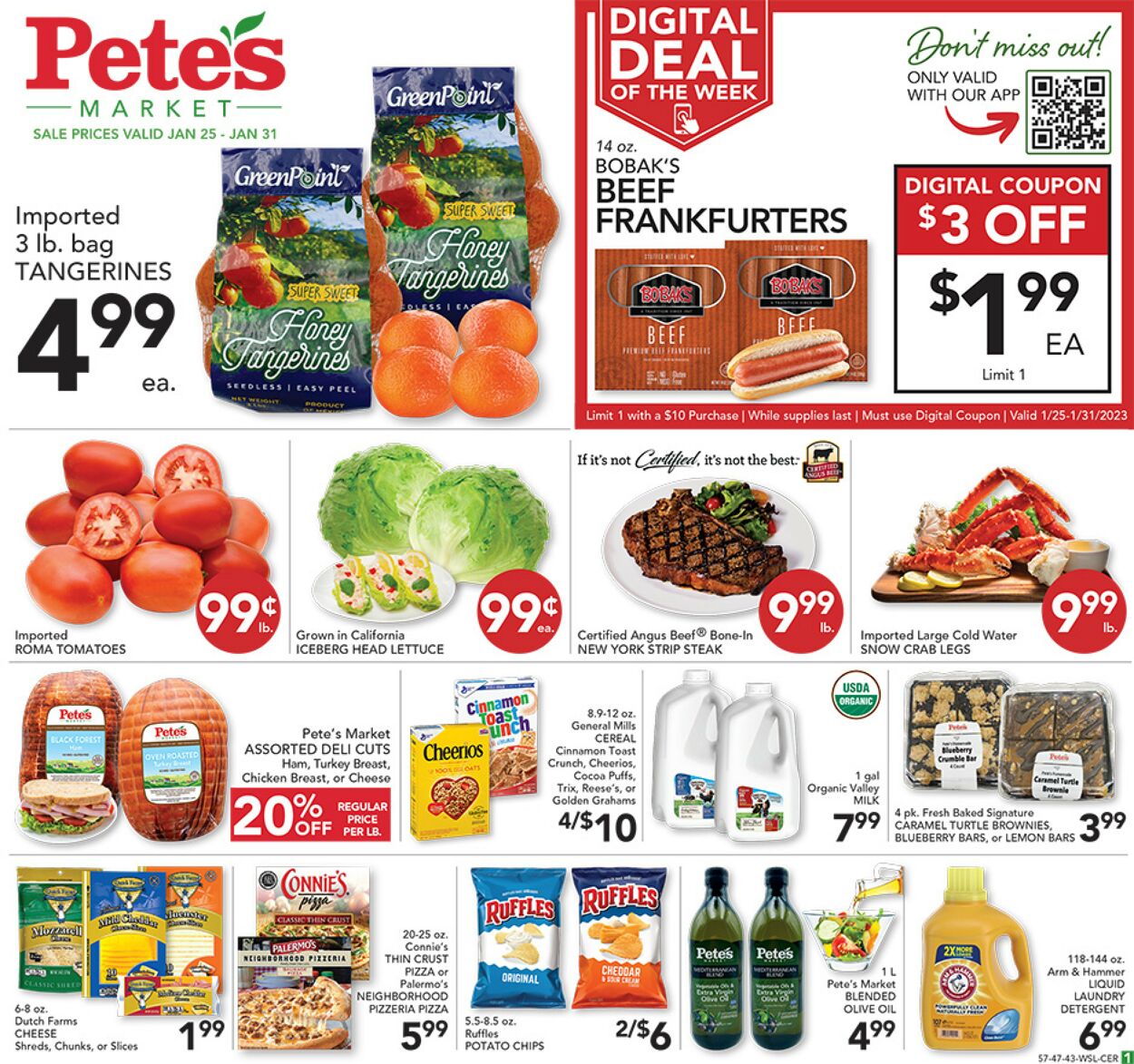 Pete's Fresh Market Weekly Ad Circular - valid 01/25-01/31/2023