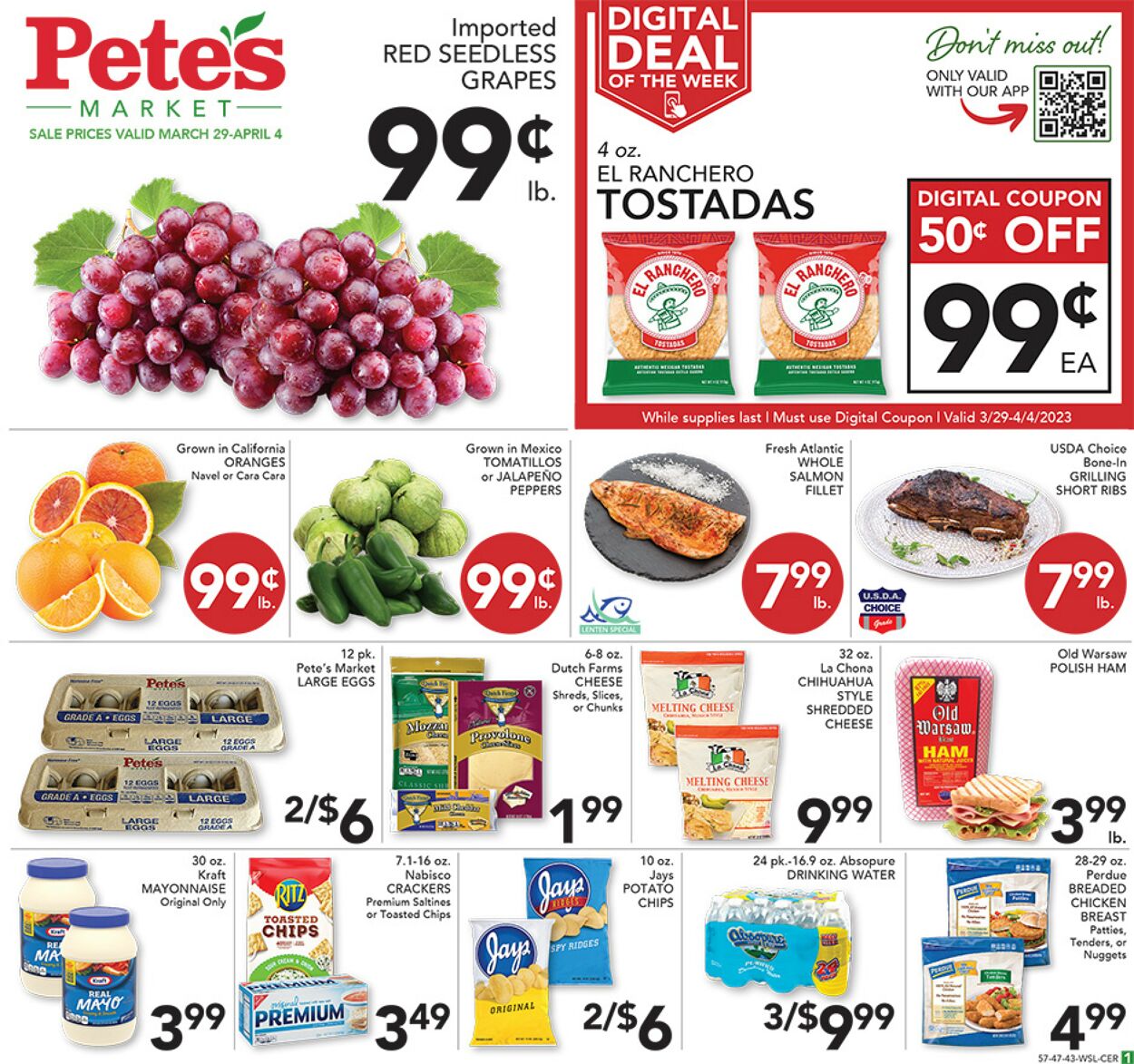 Pete's Fresh Market Weekly Ad Circular - valid 03/29-04/04/2023