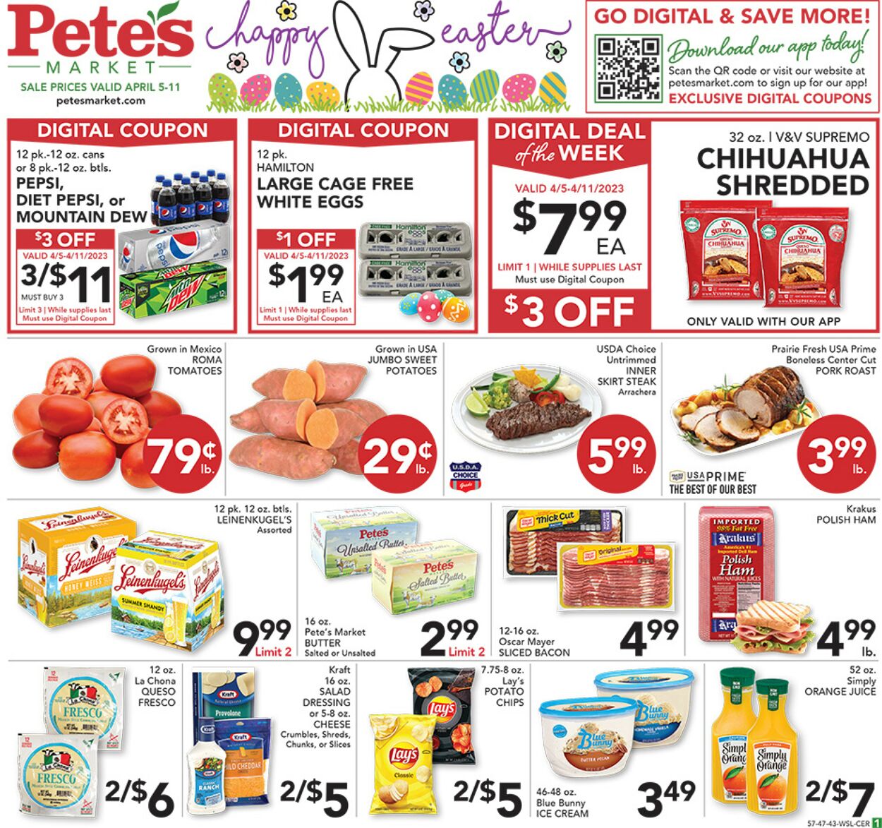 Pete's Fresh Market Weekly Ad Circular - valid 04/05-04/11/2023