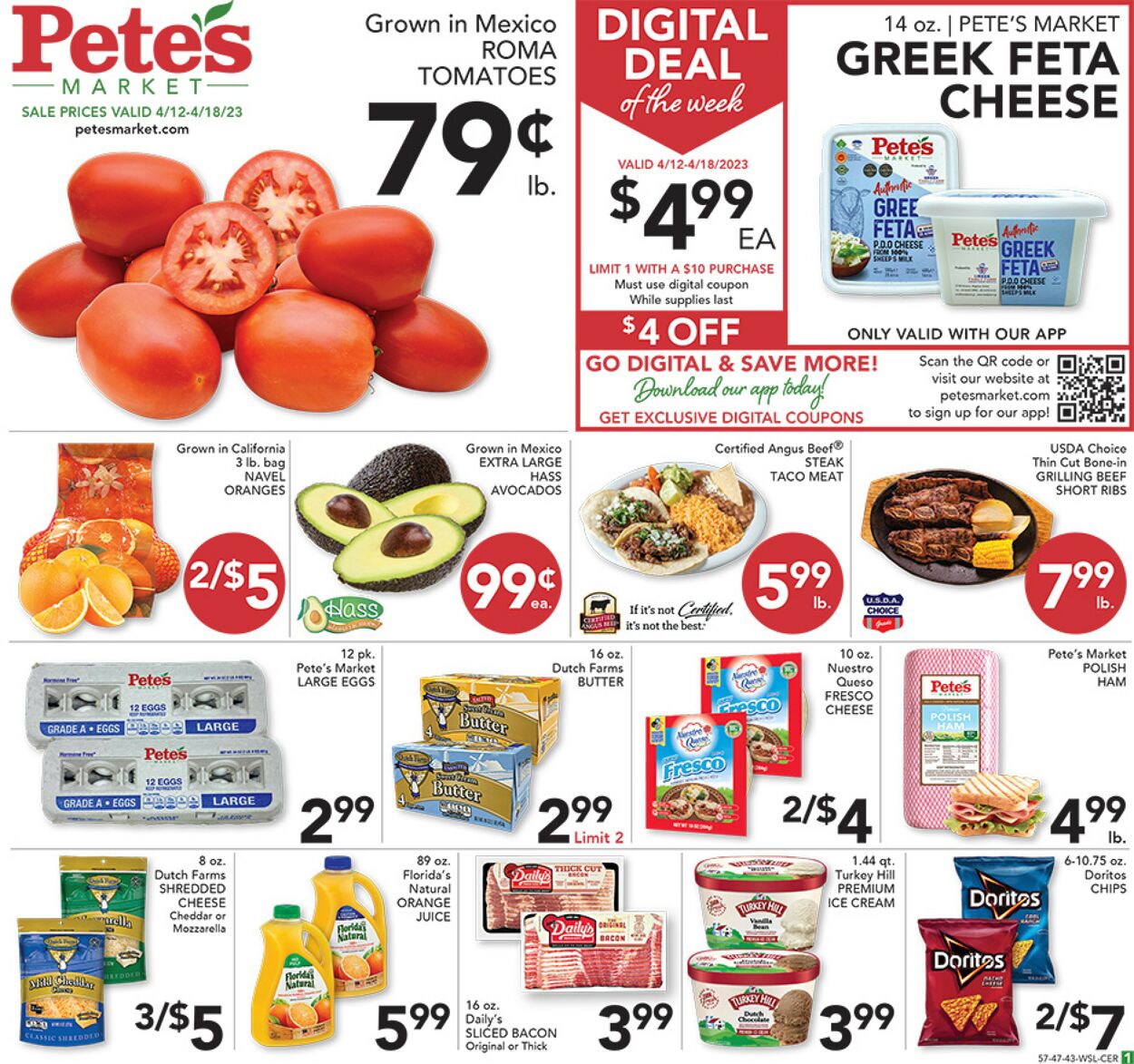 Pete's Fresh Market Weekly Ad Circular - valid 04/12-04/18/2023