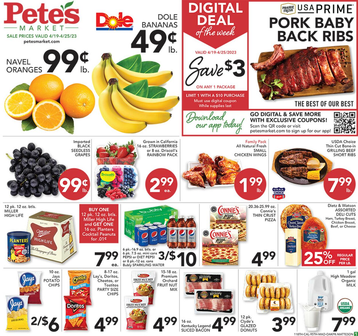 Pete's Fresh Market Weekly Ad Circular - valid 04/19-04/25/2023