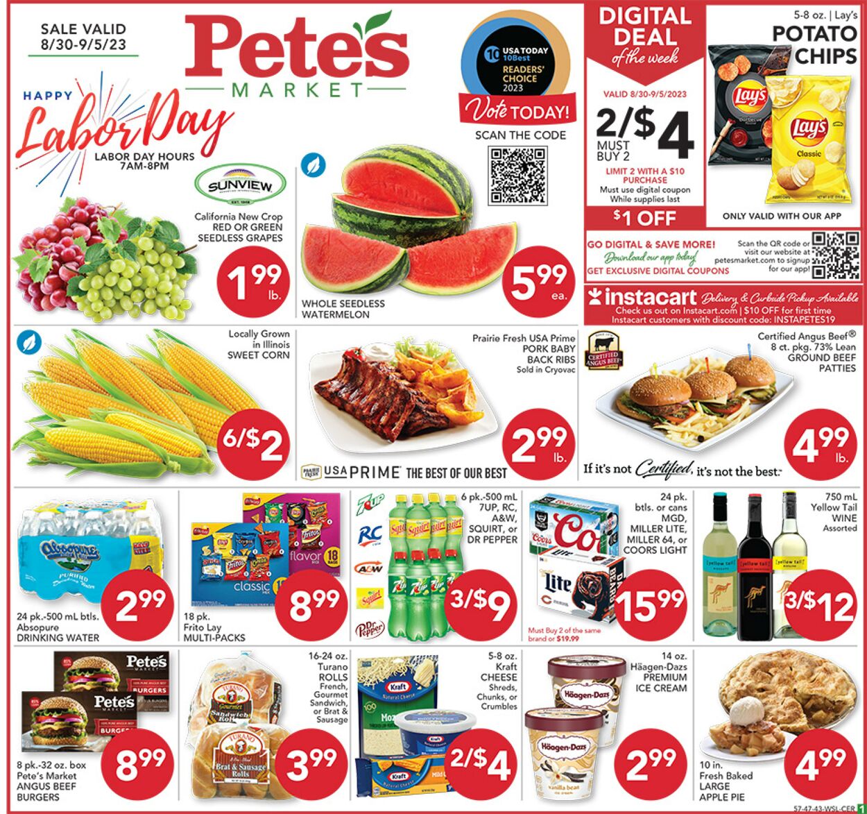 Pete's Fresh Market Weekly Ad Circular - valid 08/30-09/05/2023