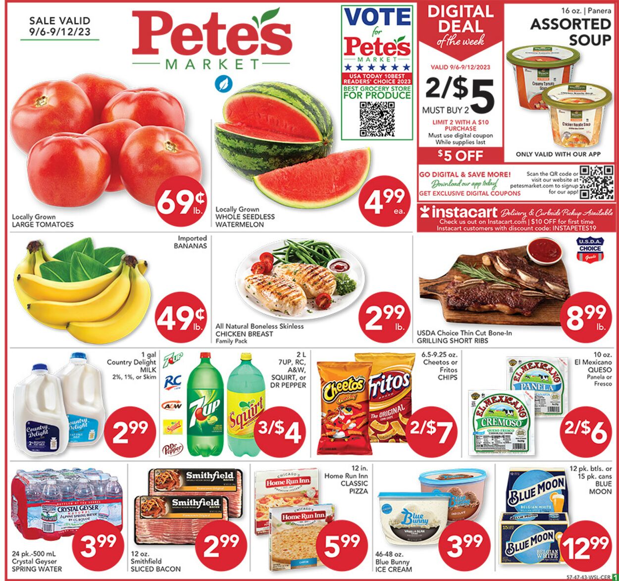 Pete's Fresh Market Weekly Ad Circular - valid 09/06-09/12/2023