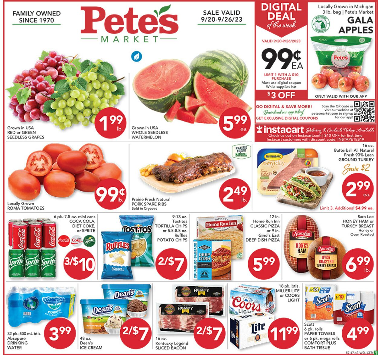 Pete's Fresh Market Weekly Ad Circular - valid 09/20-09/26/2023