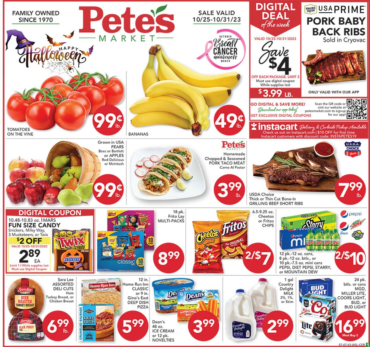 Pete's Fresh Market Weekly Ad Circular - valid 10/25-10/31/2023