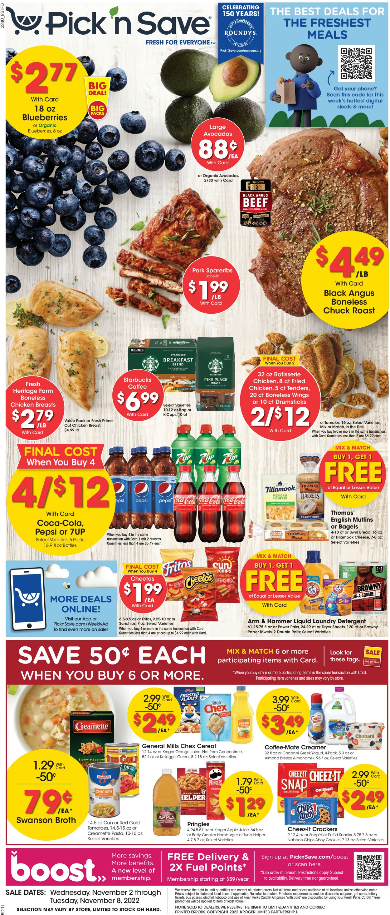 Pick ‘n Save Weekly Ad Circular - valid 11/02-11/08/2022