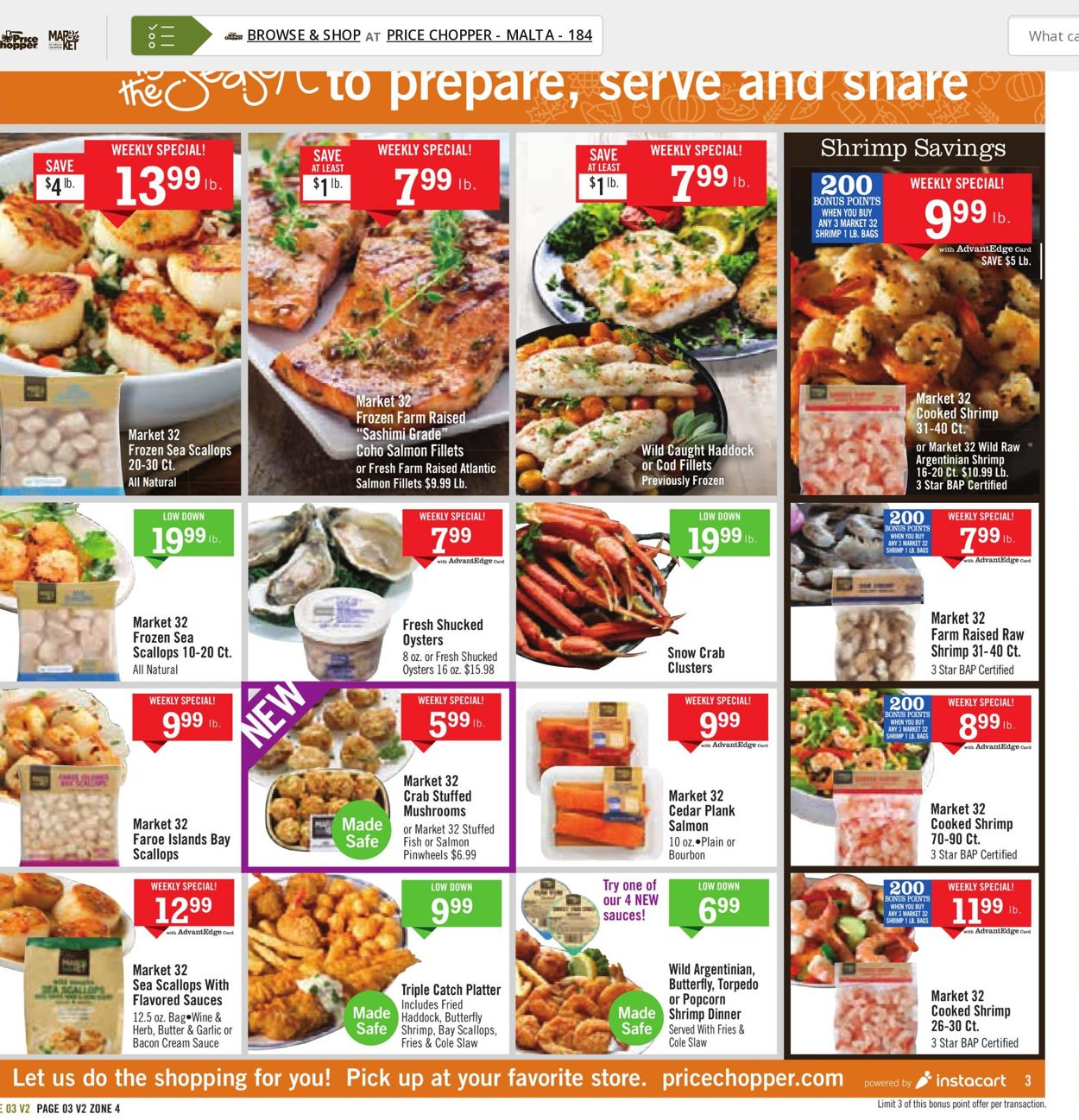 Price Chopper THANKSGIVING 2021 Weekly Ad Circular - valid 11/21-11/27/2021 (Page 3)