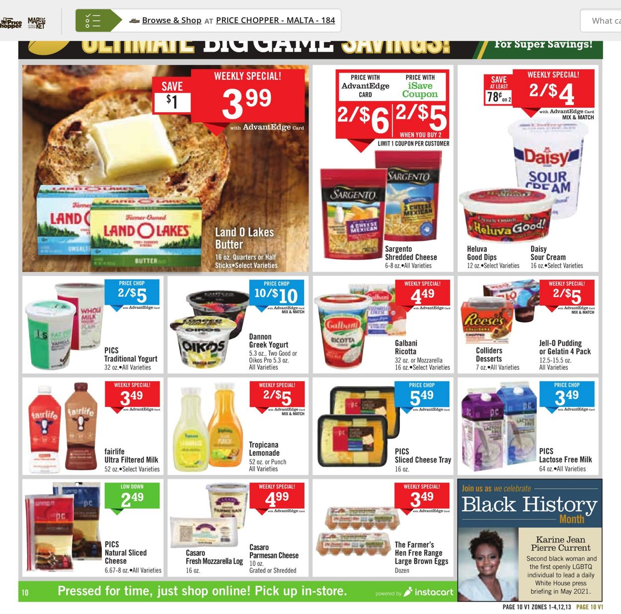 Price Chopper Weekly Ad Circular - valid 02/06-02/12/2022 (Page 10)
