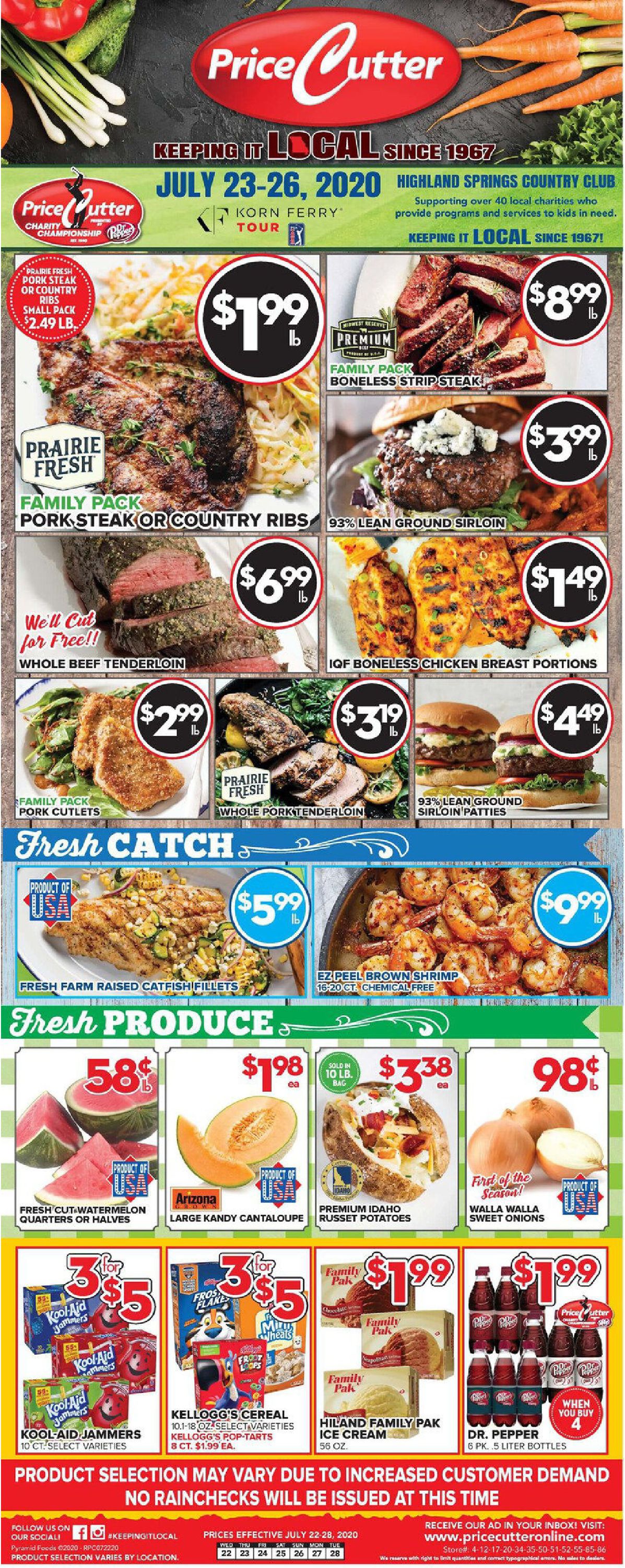 Price Cutter Weekly Ad Circular - valid 07/22-07/28/2020