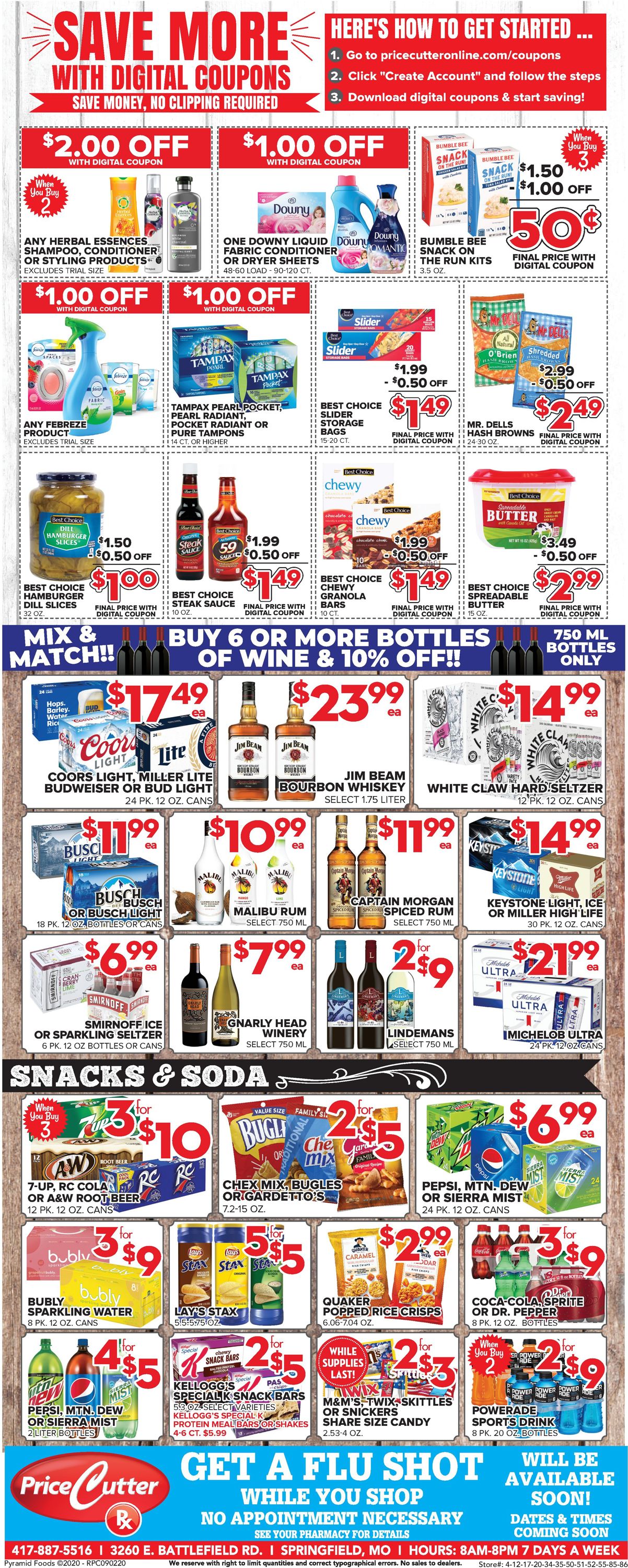 Price Cutter Weekly Ad Circular - valid 09/02-09/08/2020 (Page 4)