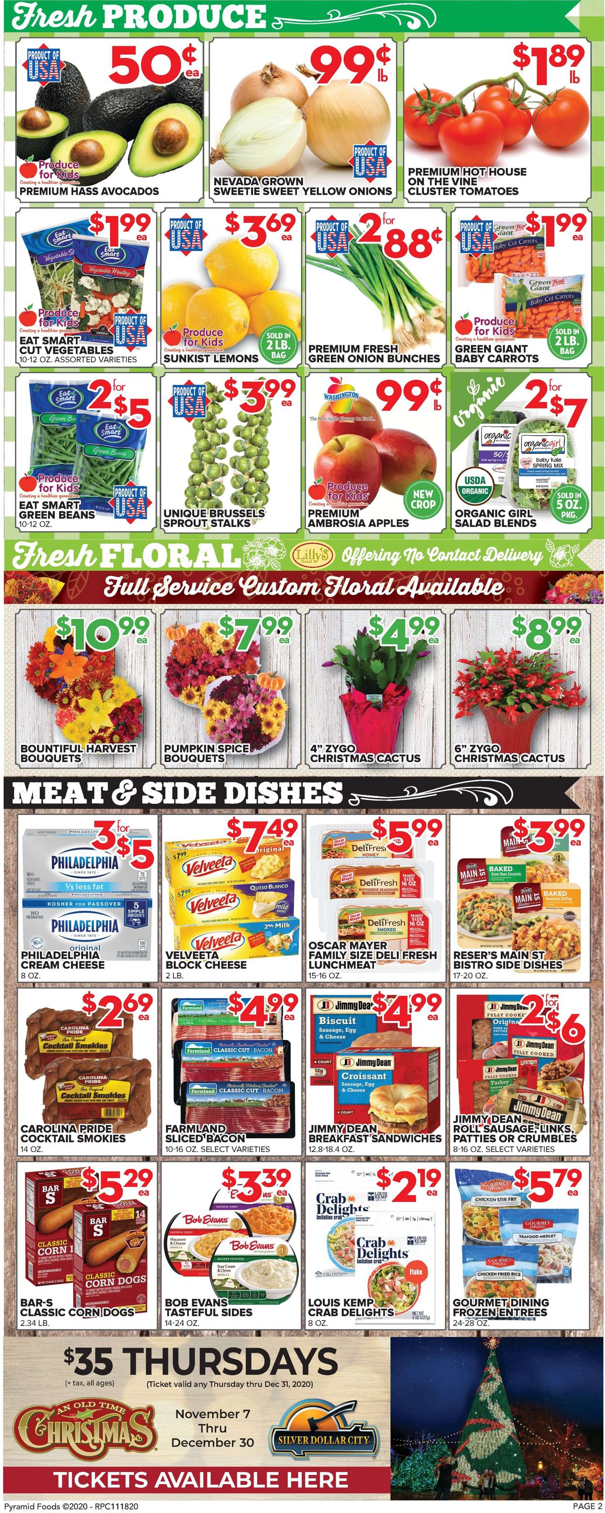 Price Cutter Thanksgiving ad 2020 Weekly Ad Circular - valid 11/18-11/26/2020 (Page 2)