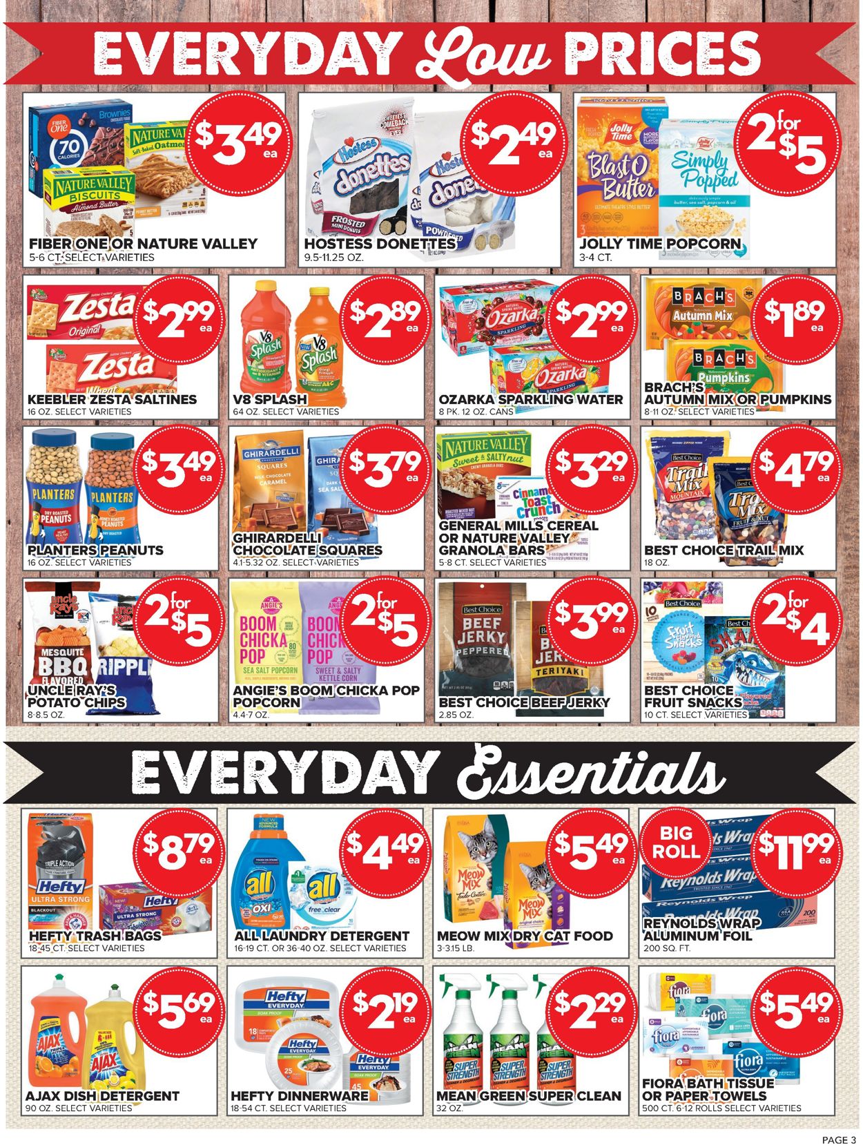 Price Cutter Weekly Ad Circular - valid 09/01-09/28/2021 (Page 3)