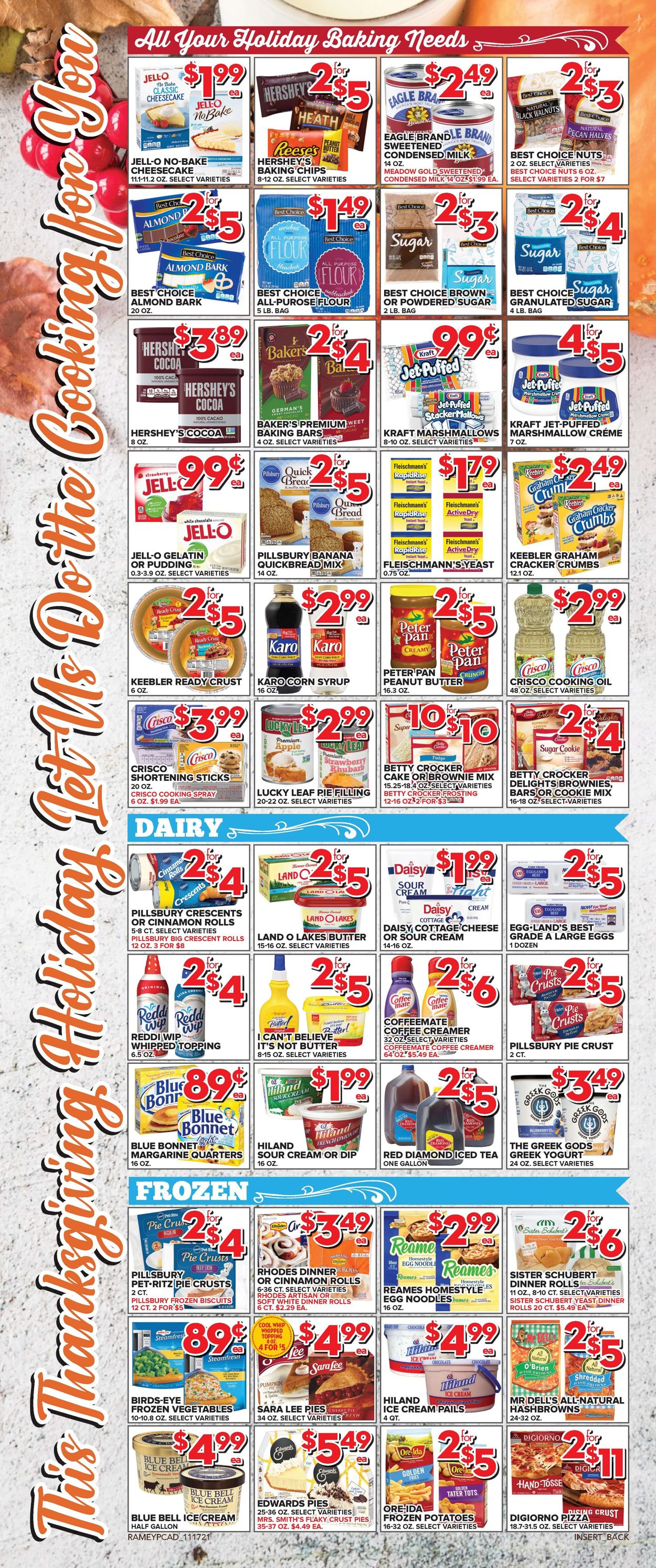 Price Cutter THANKSGIVING 2021 Weekly Ad Circular - valid 11/17-11/25/2021 (Page 6)