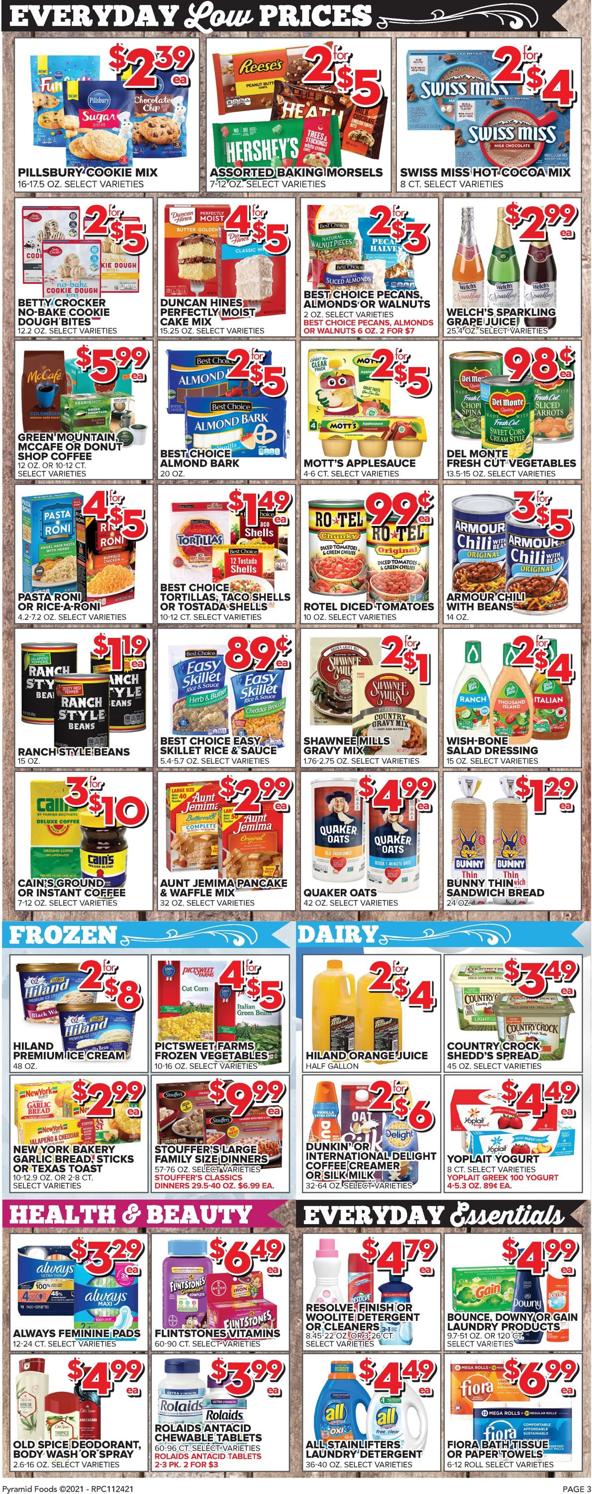 Price Cutter HOLIDAY 2021 Weekly Ad Circular - valid 11/24-11/30/2021 (Page 3)