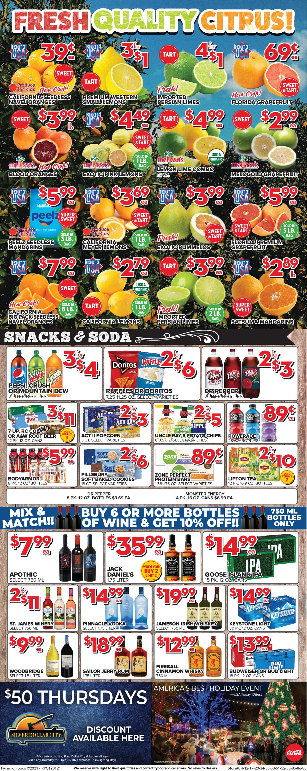 Price Cutter Weekly Ad Circular - valid 12/01-12/07/2021 (Page 4)