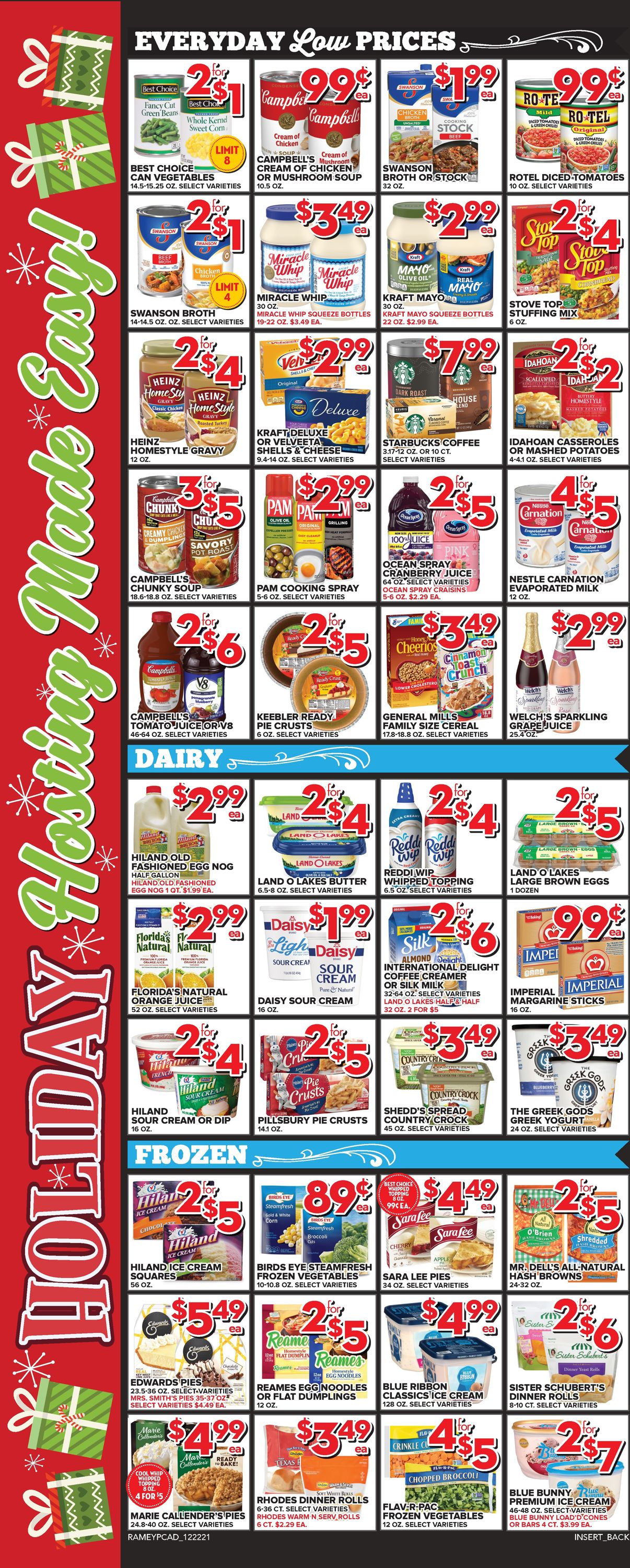 Price Cutter CHRISTMAS 2021 Weekly Ad Circular - valid 12/22-12/28/2021 (Page 6)