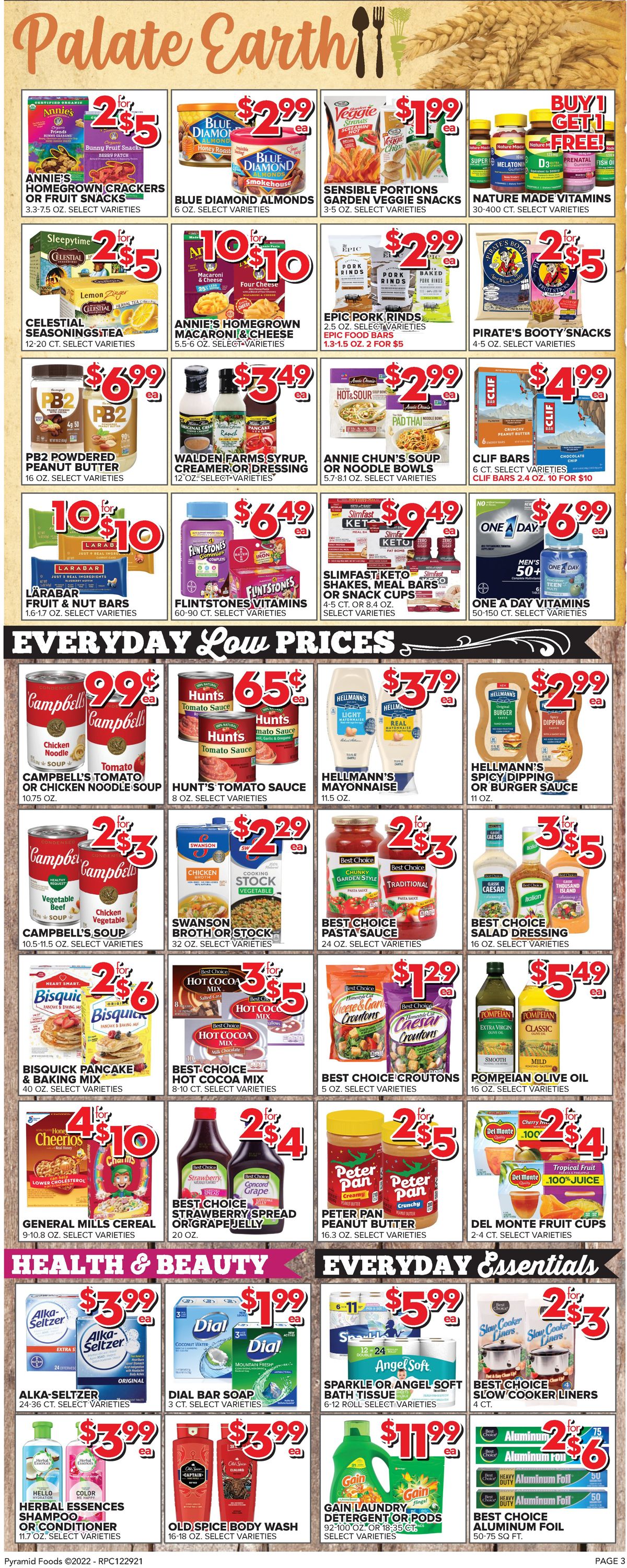 Price Cutter Weekly Ad Circular - valid 12/29-01/04/2022 (Page 3)