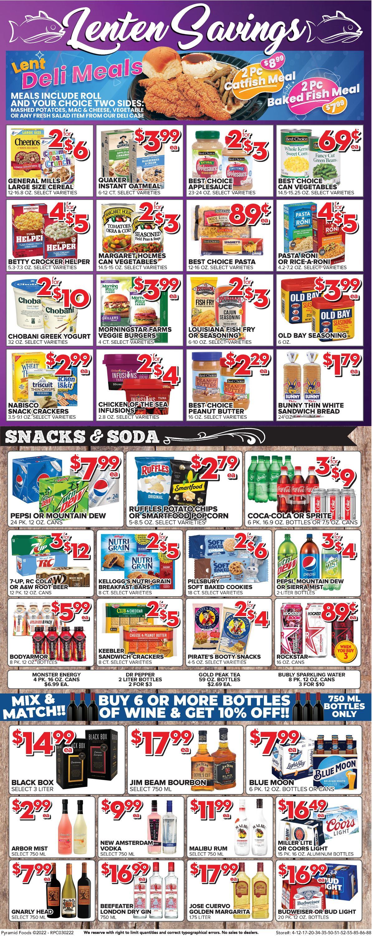 Price Cutter Weekly Ad Circular - valid 03/02-03/08/2022 (Page 6)