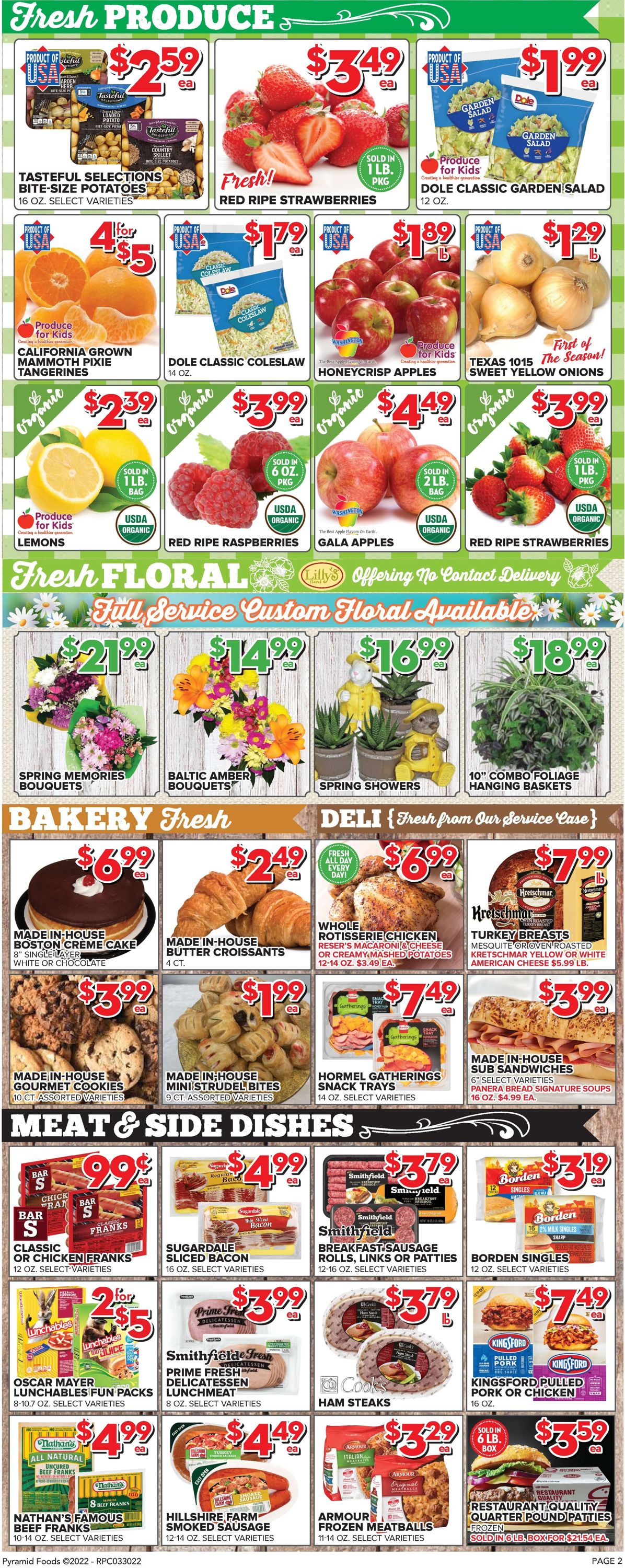Price Cutter Weekly Ad Circular - valid 03/30-04/05/2022 (Page 2)