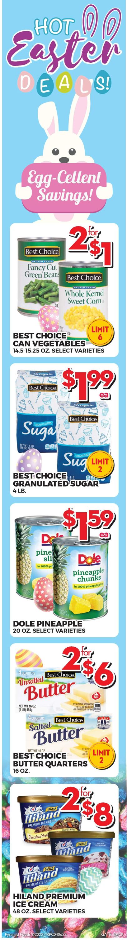 Price Cutter EASTER 2022 Weekly Ad Circular - valid 04/06-04/12/2022 (Page 4)