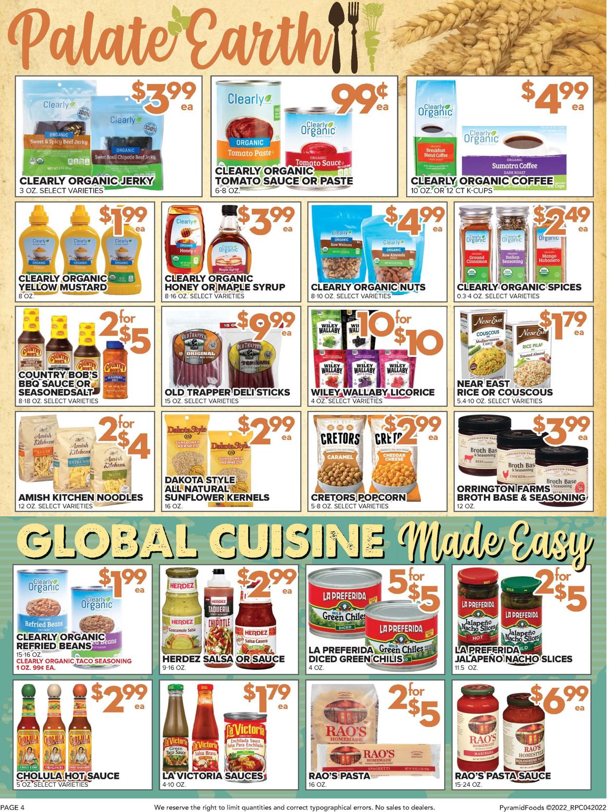 Price Cutter Weekly Ad Circular - valid 04/19-05/17/2022 (Page 4)