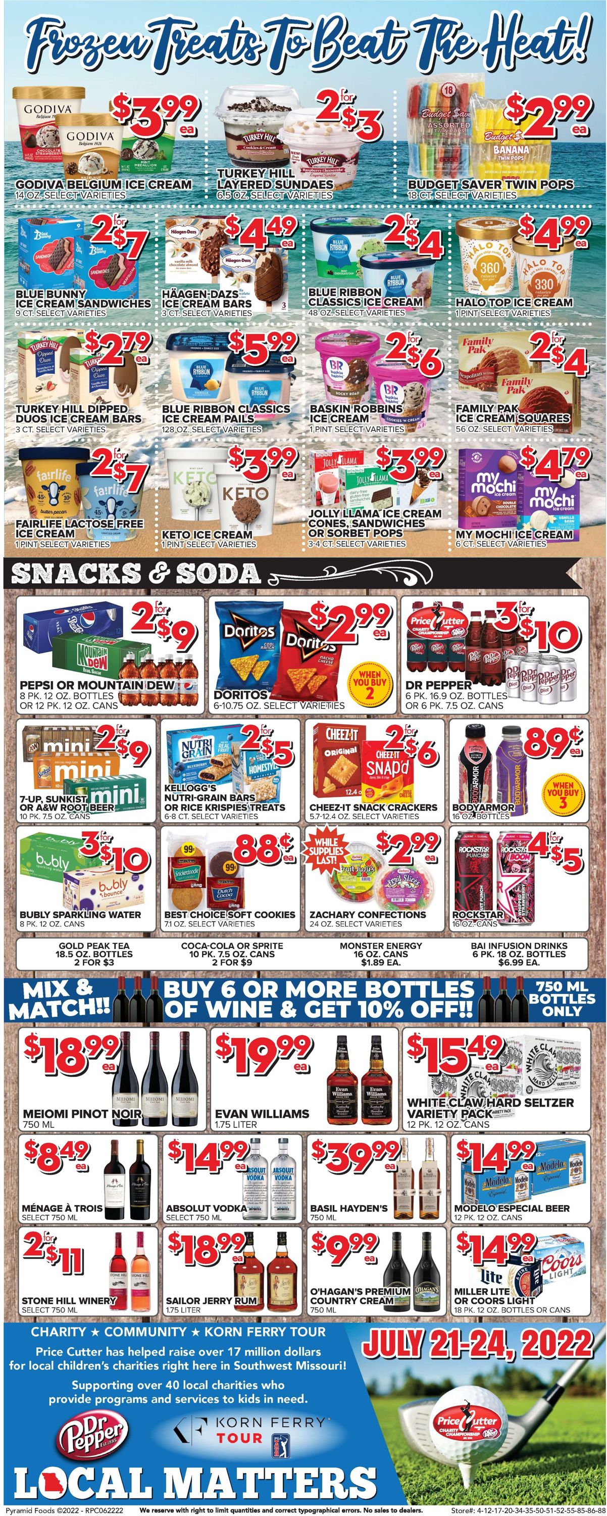 Price Cutter Weekly Ad Circular - valid 06/22-06/28/2022 (Page 6)