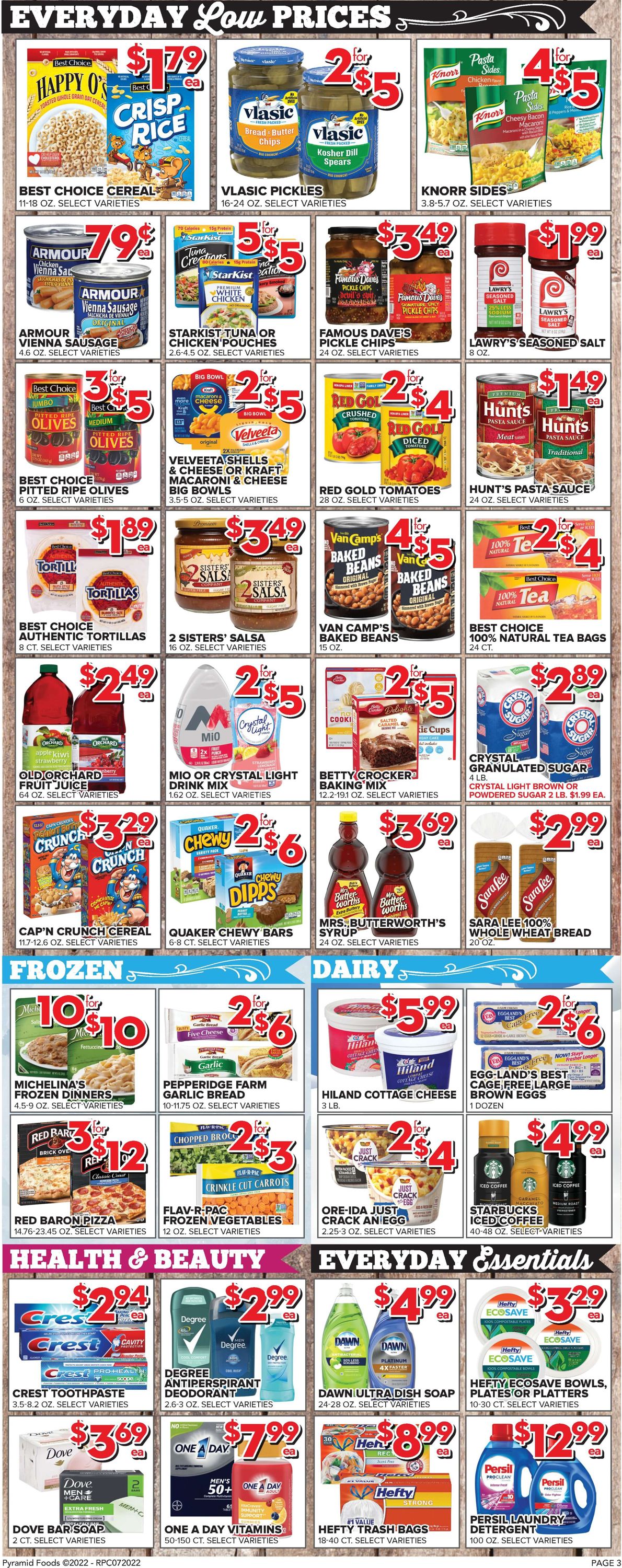 Price Cutter Weekly Ad Circular - valid 07/20-07/26/2022 (Page 3)