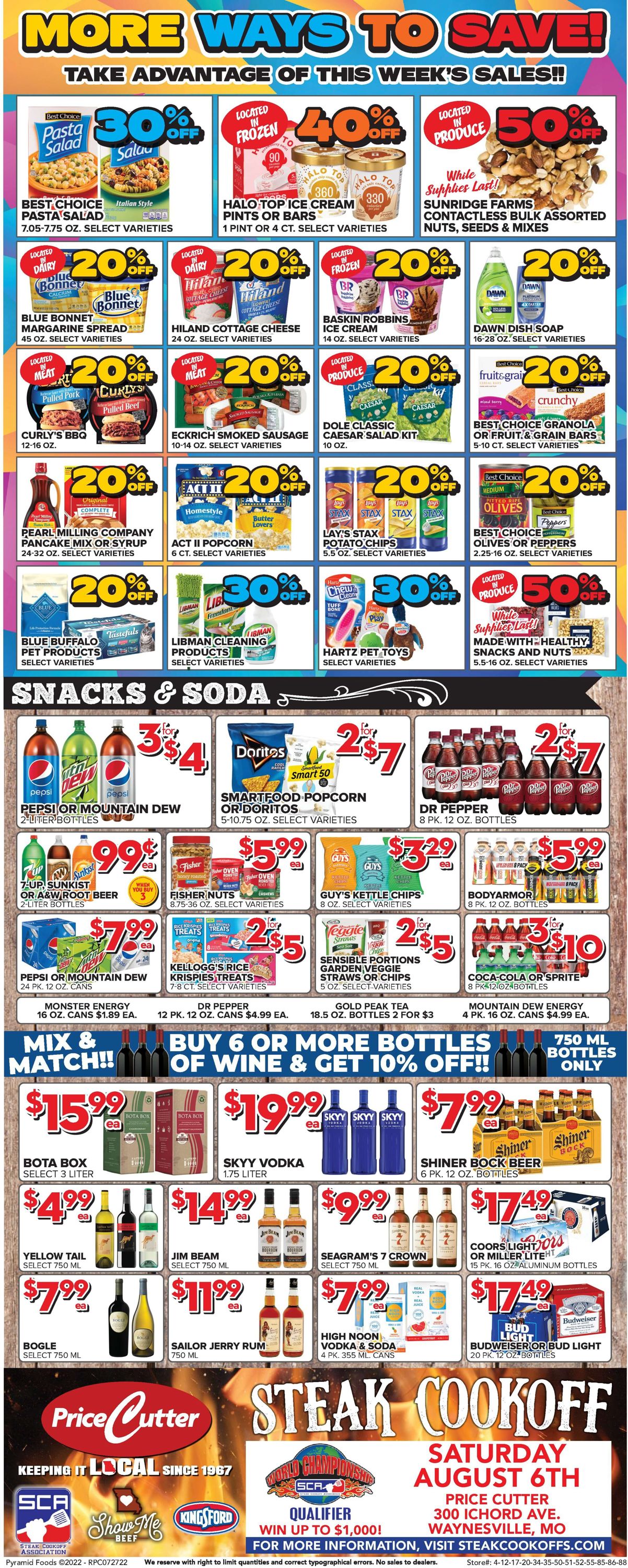 Price Cutter Weekly Ad Circular - valid 07/27-08/02/2022 (Page 4)