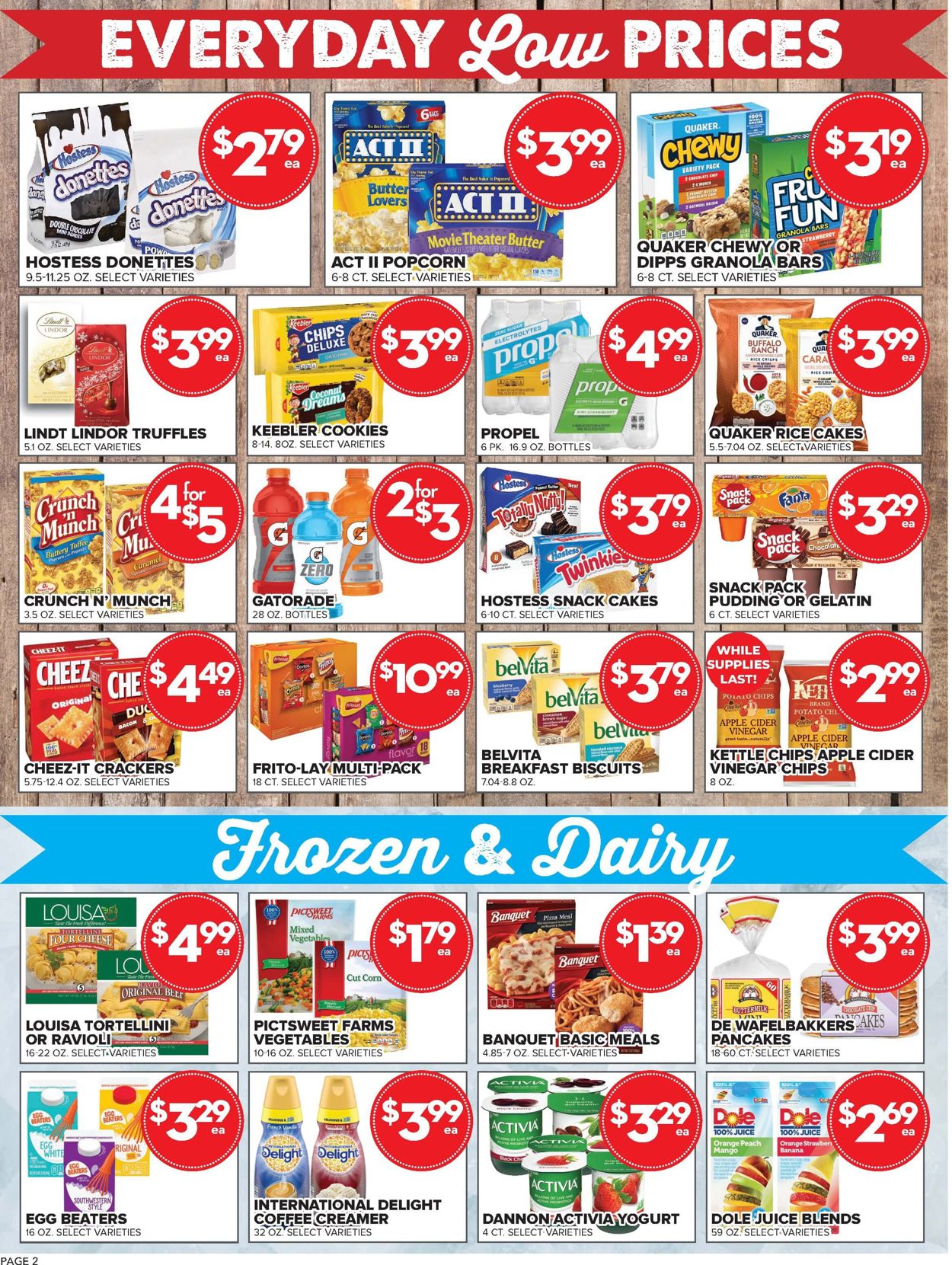 Price Cutter Weekly Ad Circular - valid 08/03-09/06/2022 (Page 2)
