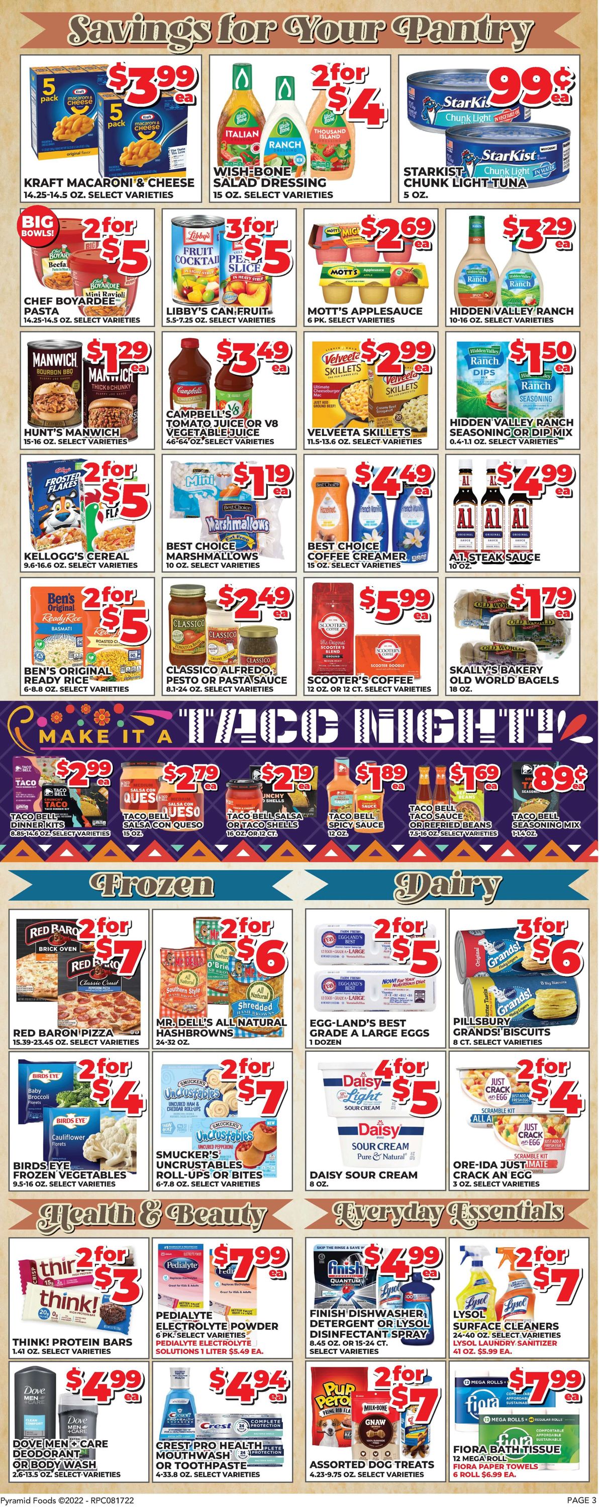Price Cutter Weekly Ad Circular - valid 08/17-08/23/2022 (Page 3)
