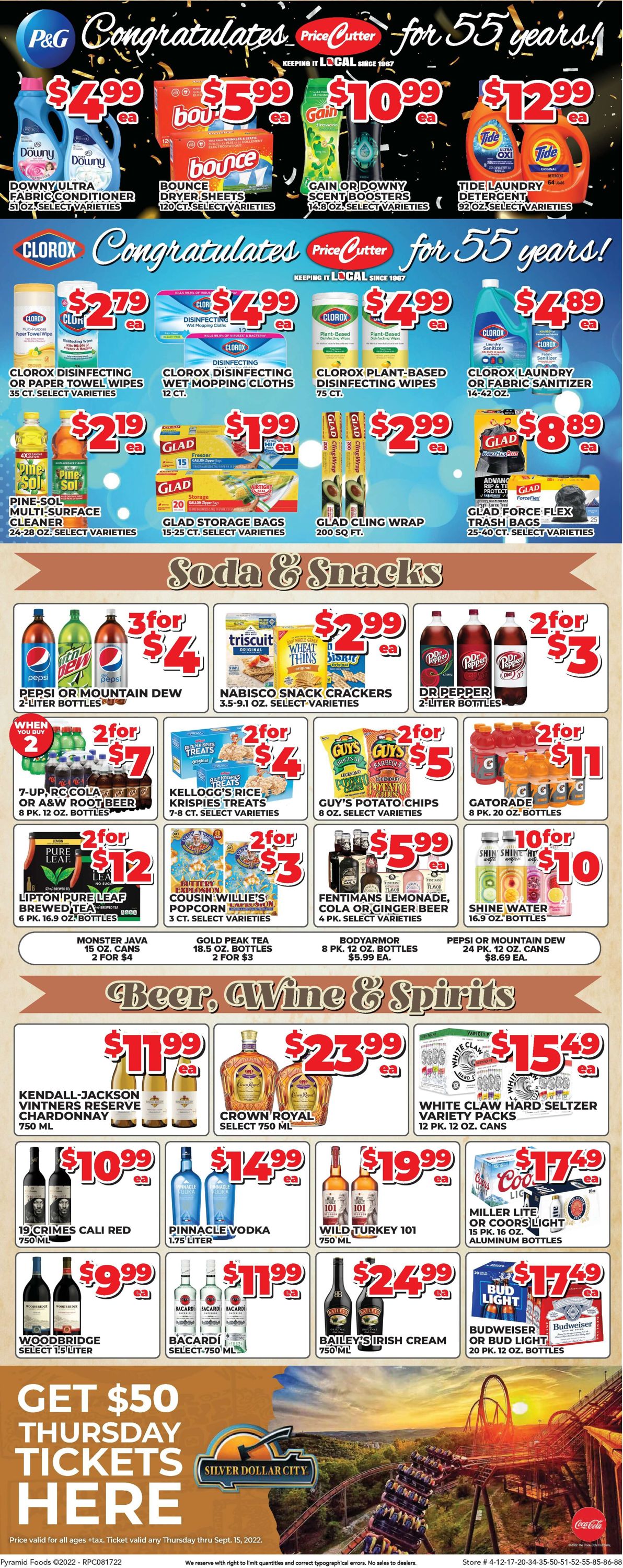 Price Cutter Weekly Ad Circular - valid 08/17-08/23/2022 (Page 4)