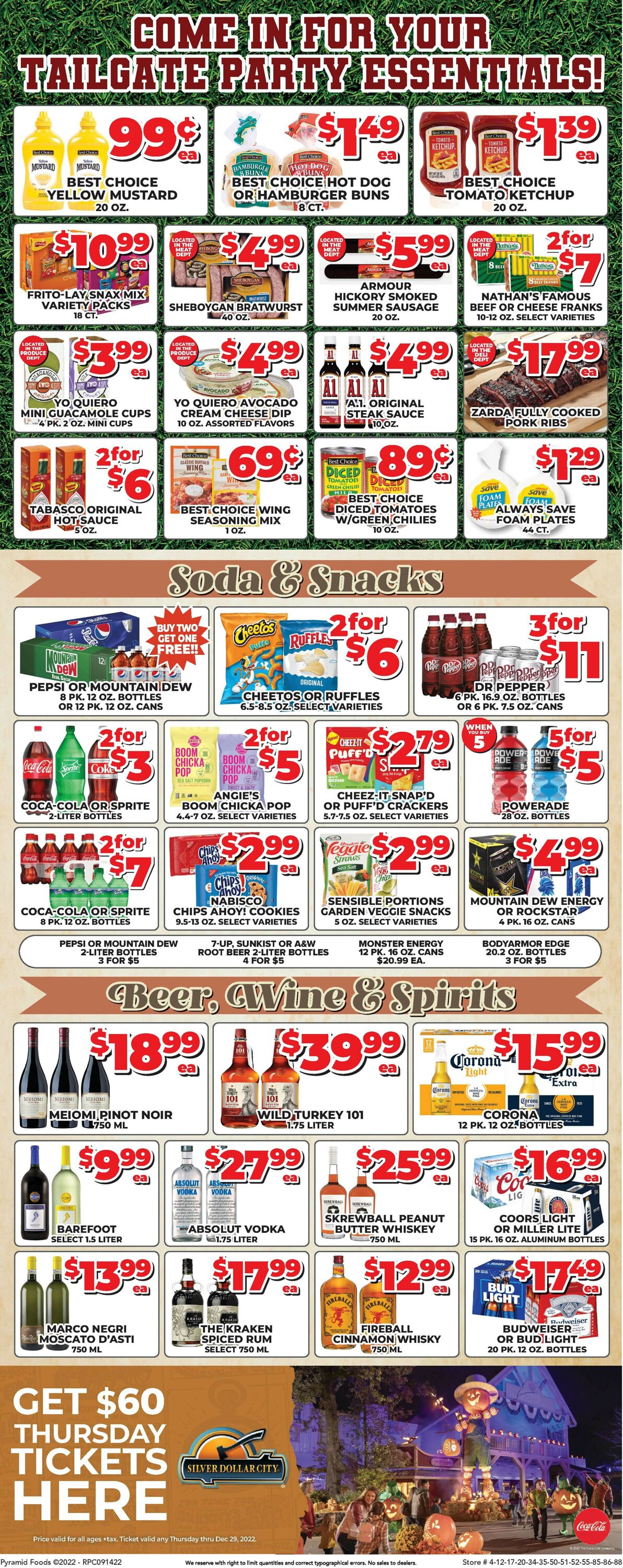 Price Cutter Weekly Ad Circular - valid 09/14-09/20/2022 (Page 6)