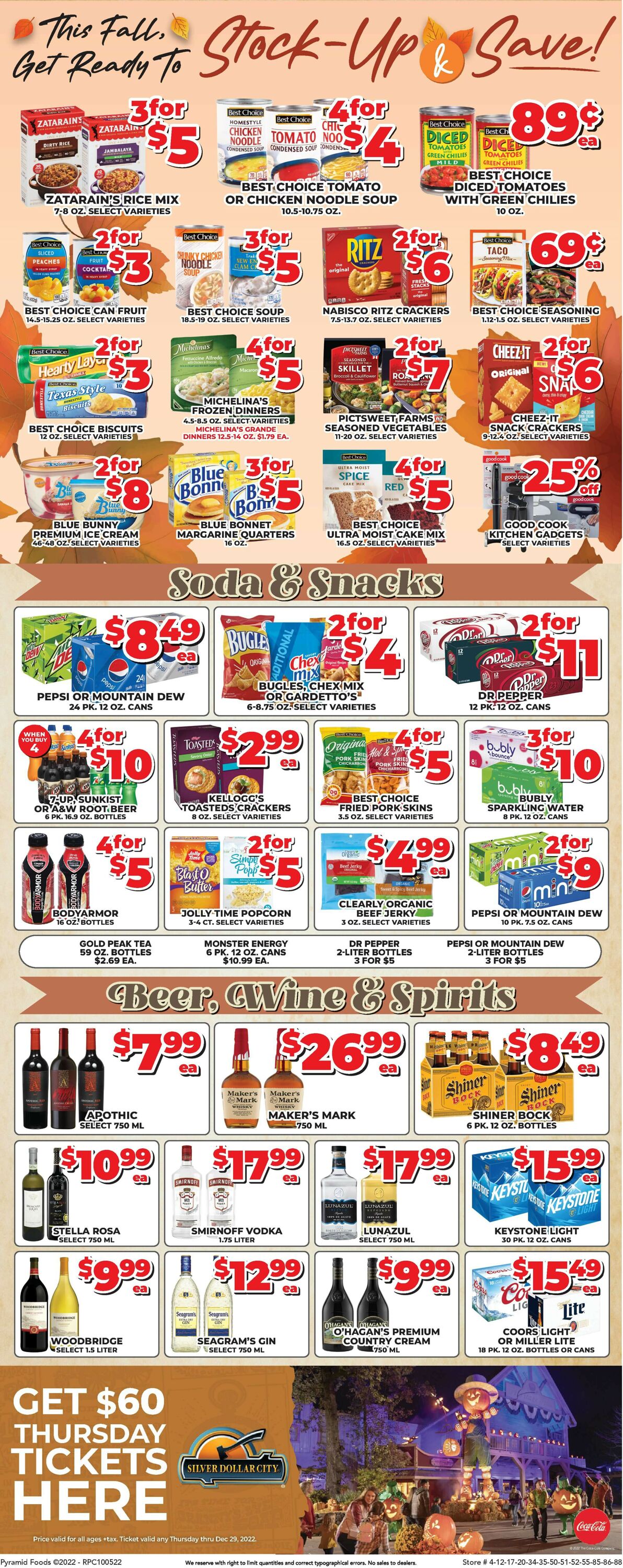 Price Cutter Weekly Ad Circular - valid 10/05-10/11/2022 (Page 6)