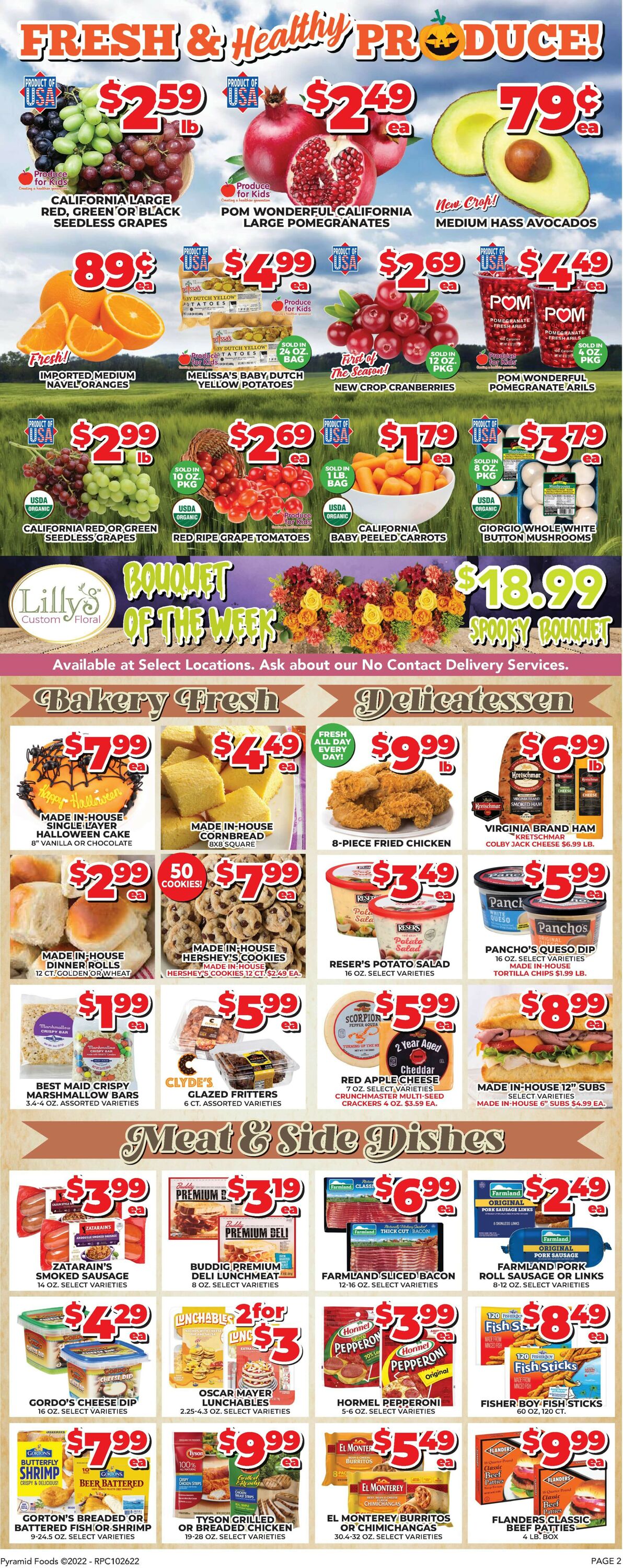 Price Cutter Weekly Ad Circular - valid 10/26-11/01/2022 (Page 2)