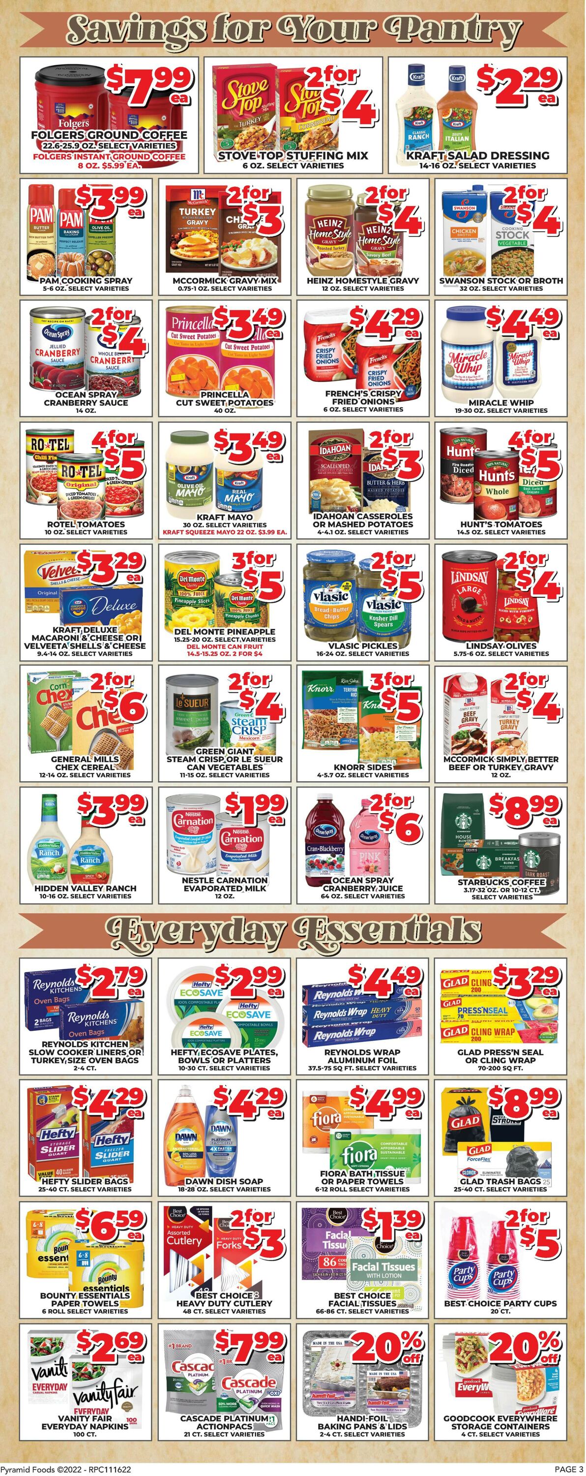 Price Cutter Weekly Ad Circular - valid 11/16-11/24/2022 (Page 5)
