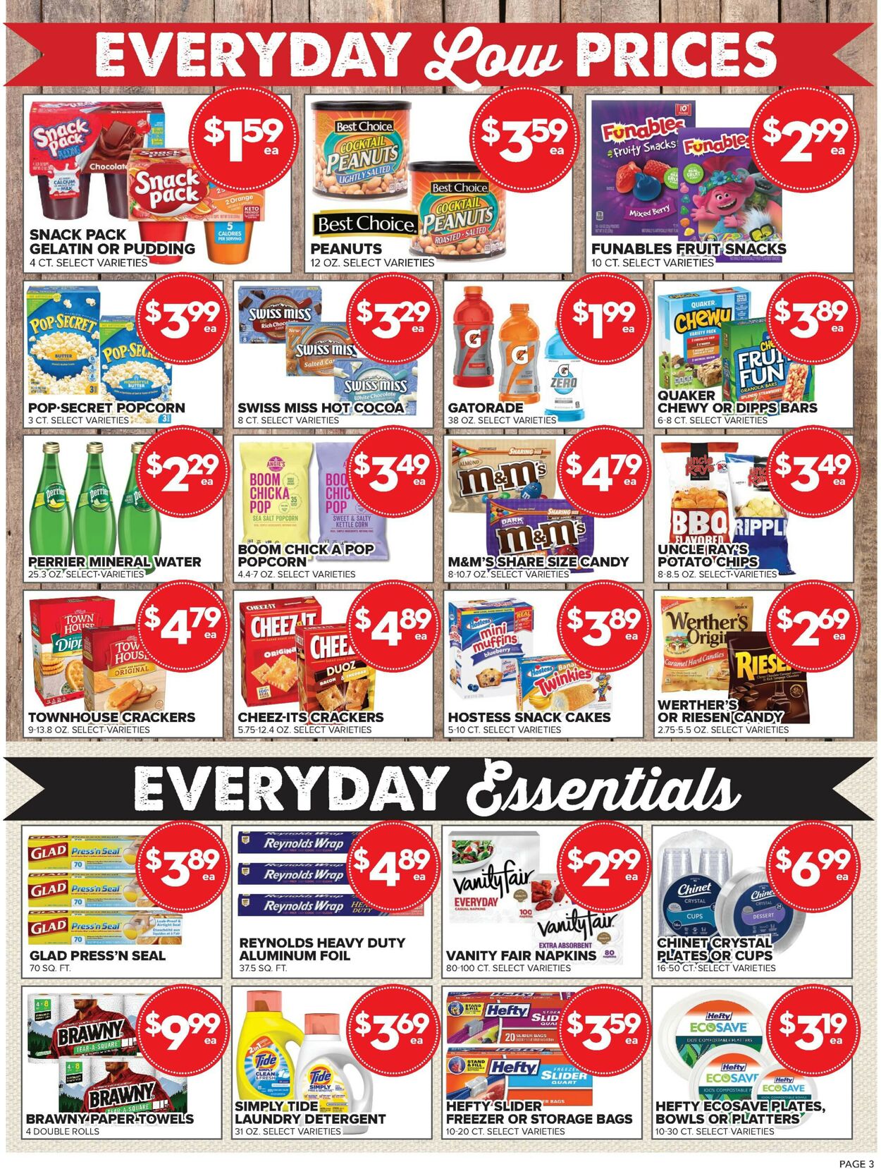 Price Cutter Weekly Ad Circular - valid 11/30-12/27/2022 (Page 3)