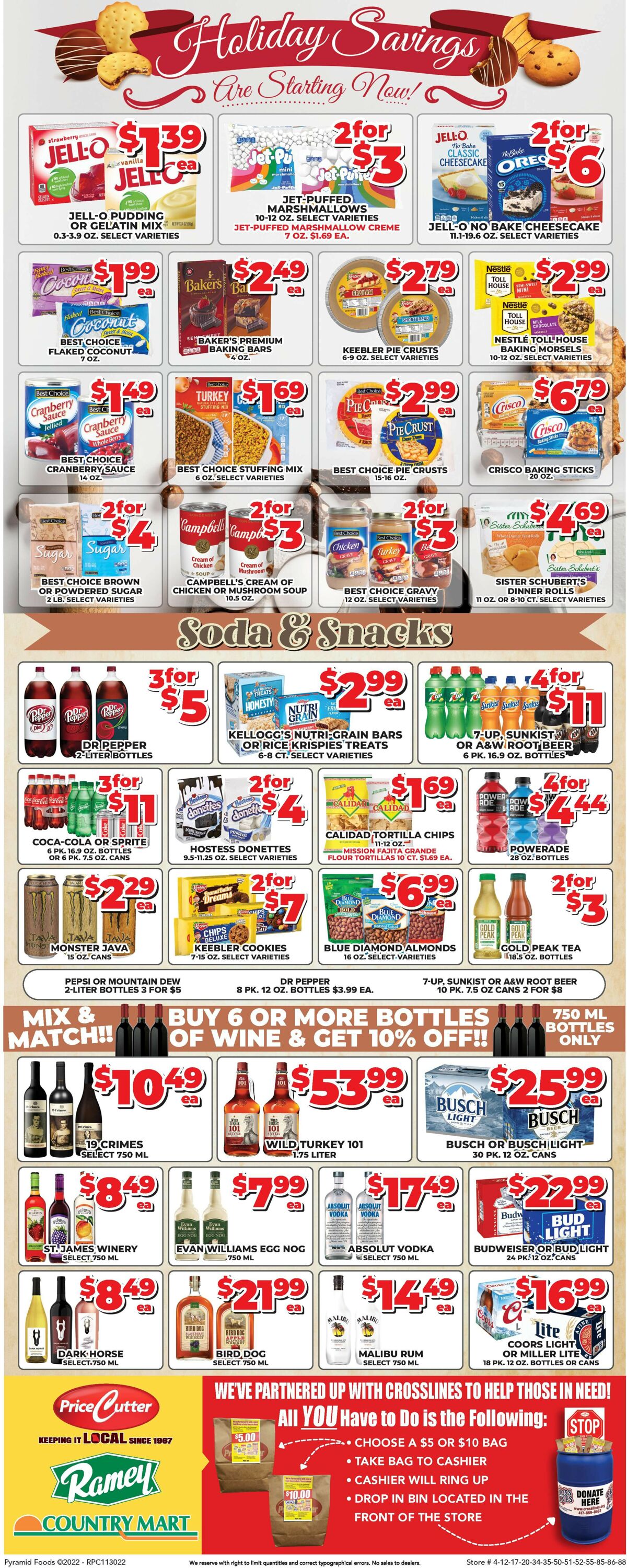 Price Cutter Weekly Ad Circular - valid 11/30-12/06/2022 (Page 4)