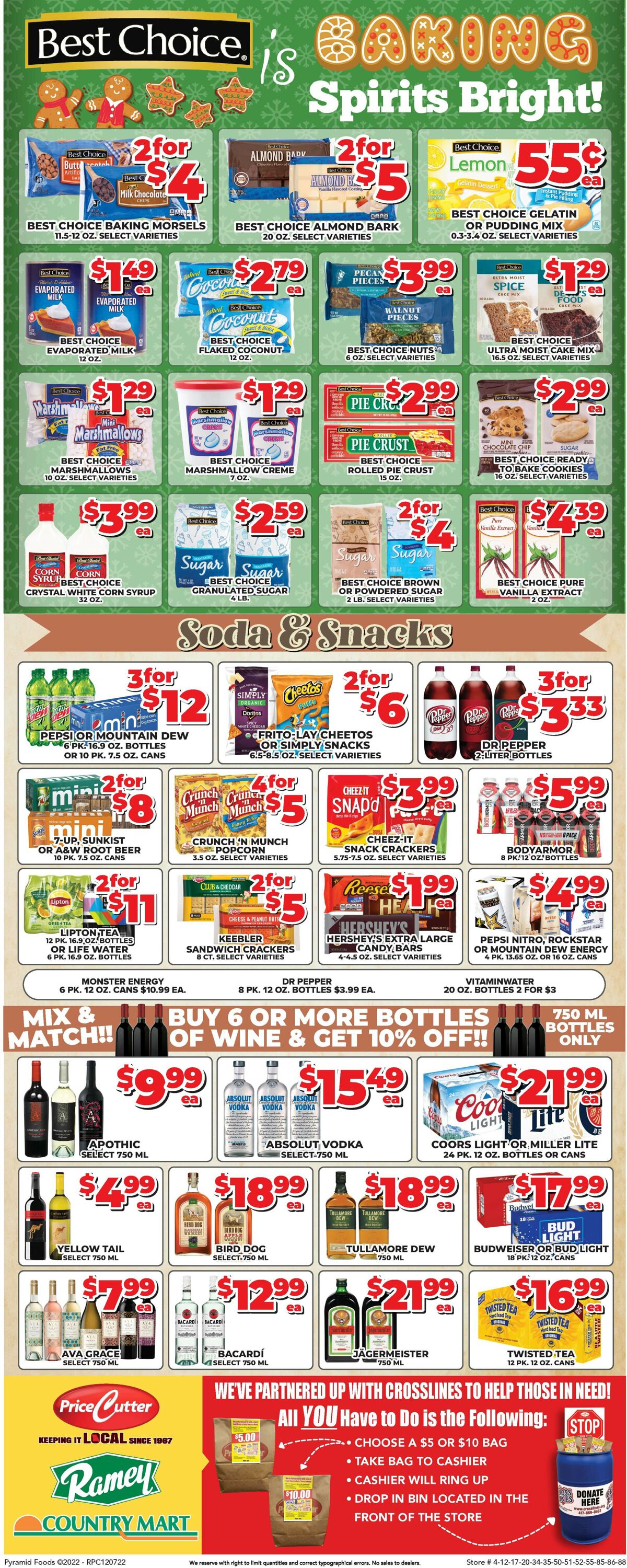 Price Cutter Weekly Ad Circular - valid 12/07-12/13/2022 (Page 6)