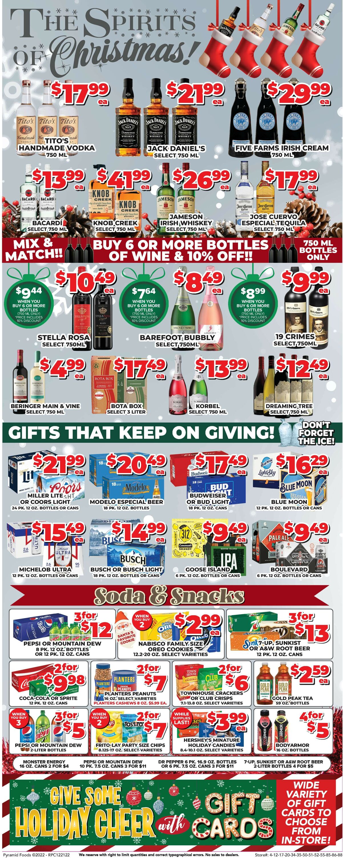 Price Cutter Weekly Ad Circular - valid 12/21-12/27/2022 (Page 6)