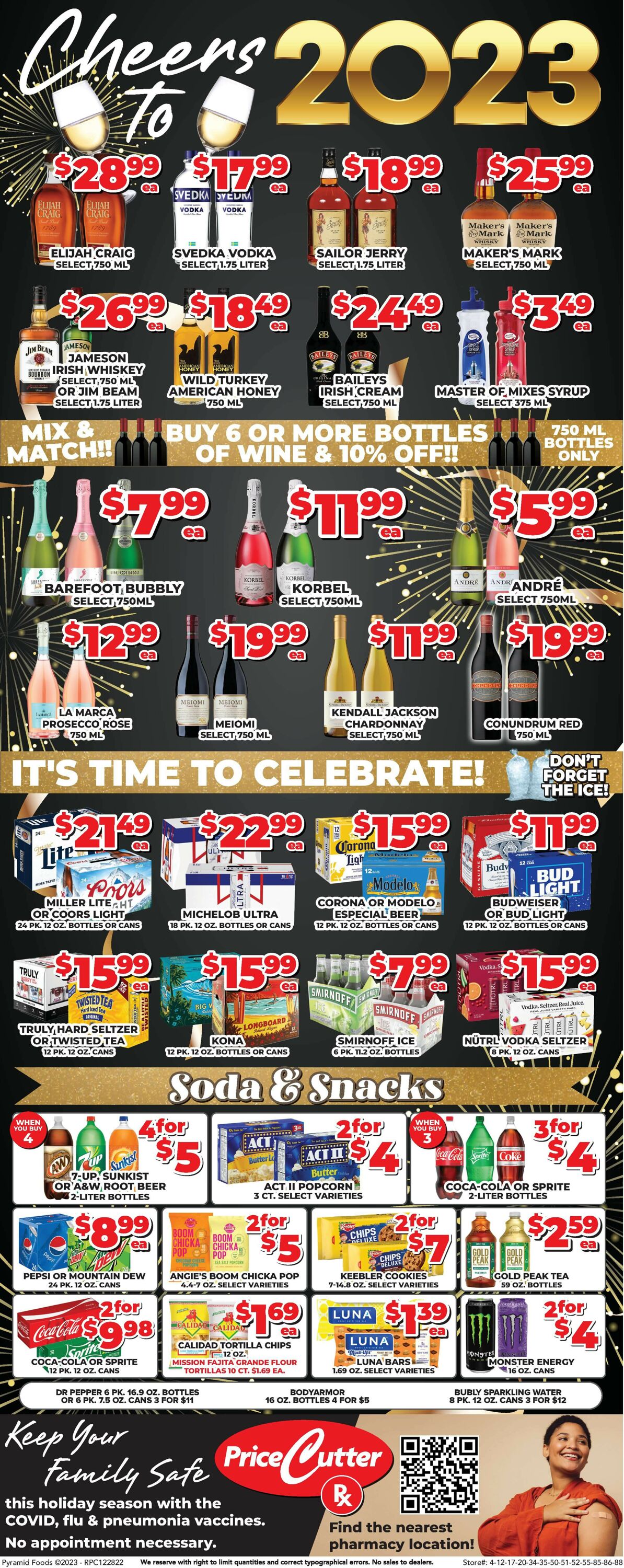 Price Cutter Weekly Ad Circular - valid 12/28-01/03/2023 (Page 6)