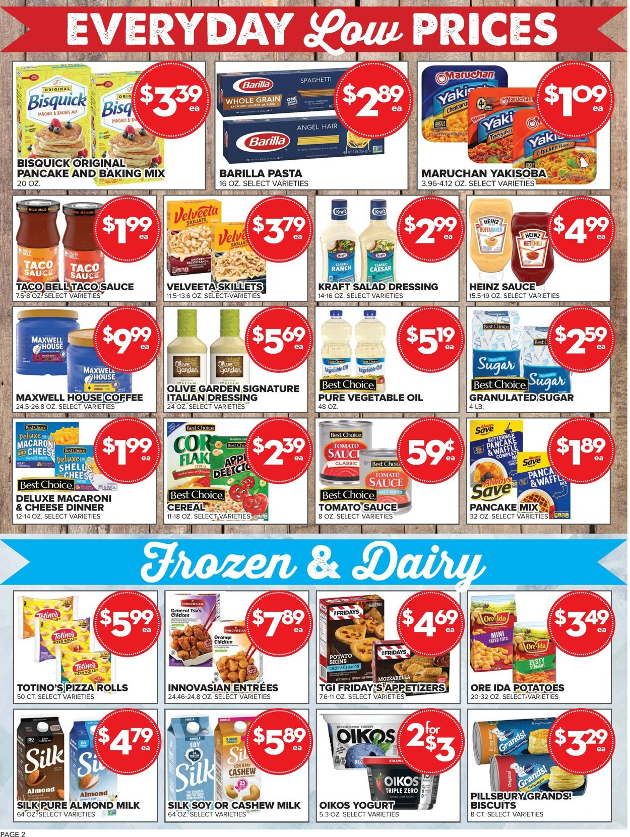 Price Cutter Weekly Ad Circular - valid 01/25-02/28/2023 (Page 2)